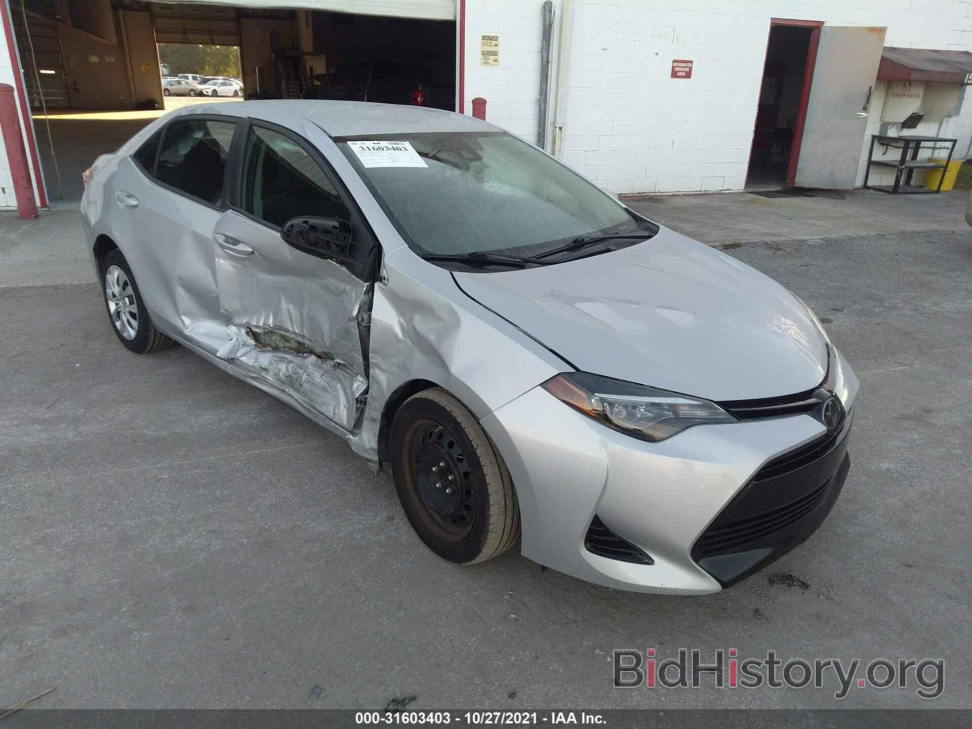 Photo 2T1BURHE2JC080619 - TOYOTA COROLLA 2018