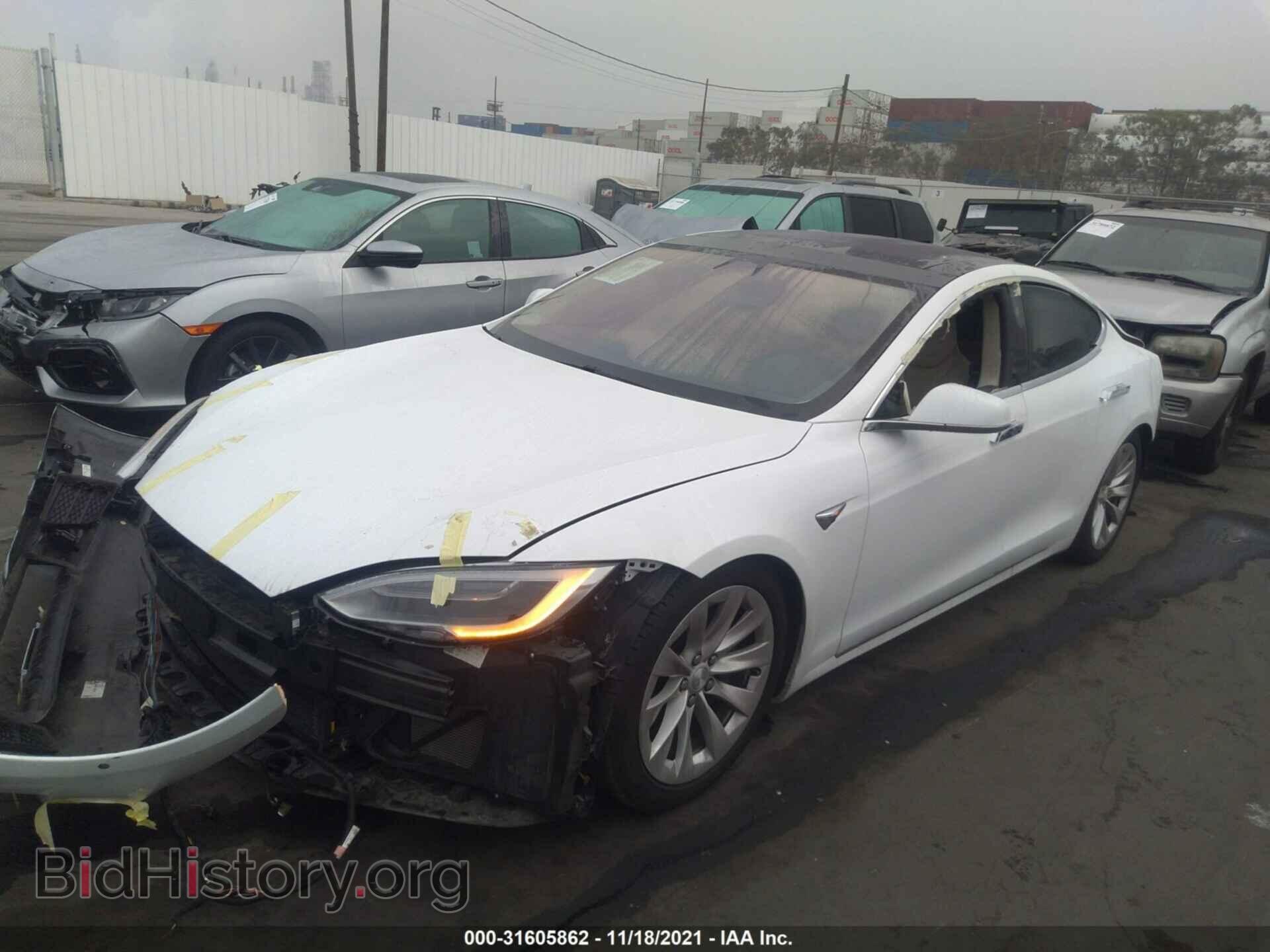 2017 TESLA MODEL S - VIN: 5YJSA1E18HF193119 - Фото 2