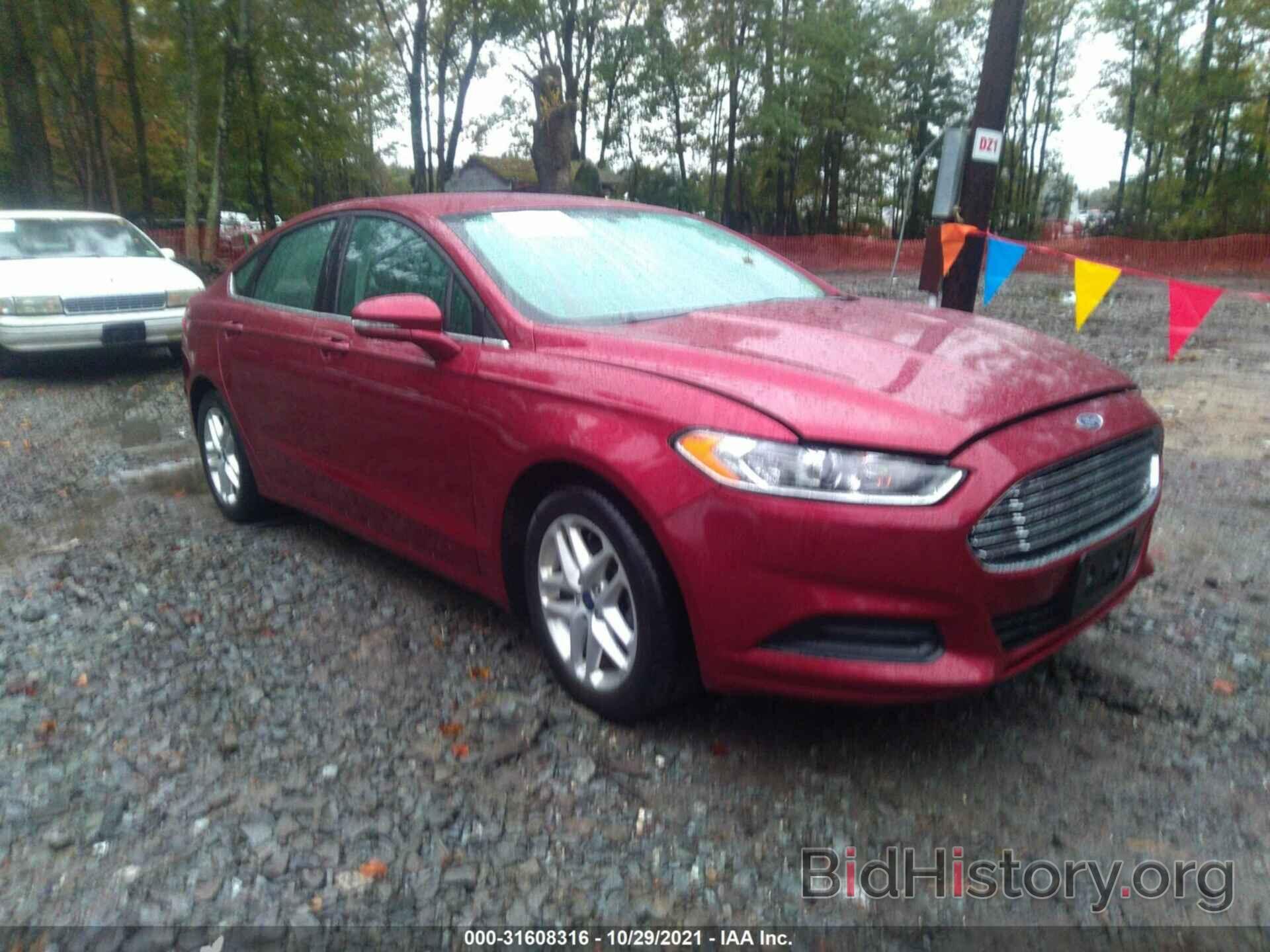 Photo 3FA6P0H77GR255610 - FORD FUSION 2016