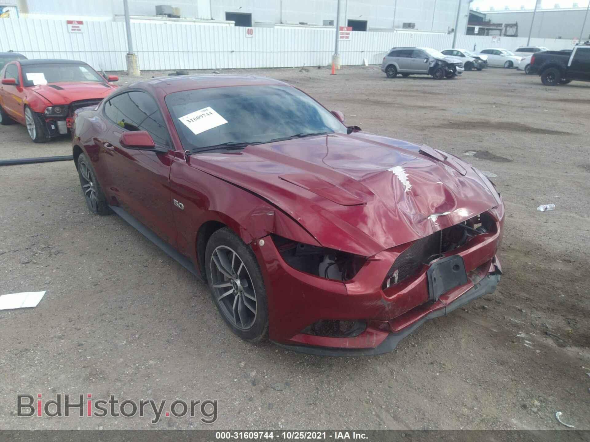 Фотография 1FA6P8CF6F5311082 - FORD MUSTANG 2015