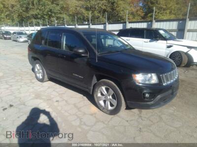 2011 Jeep COMPASS Latitude, черный — VIN 1J4NF1FB1BD180176, IAAI