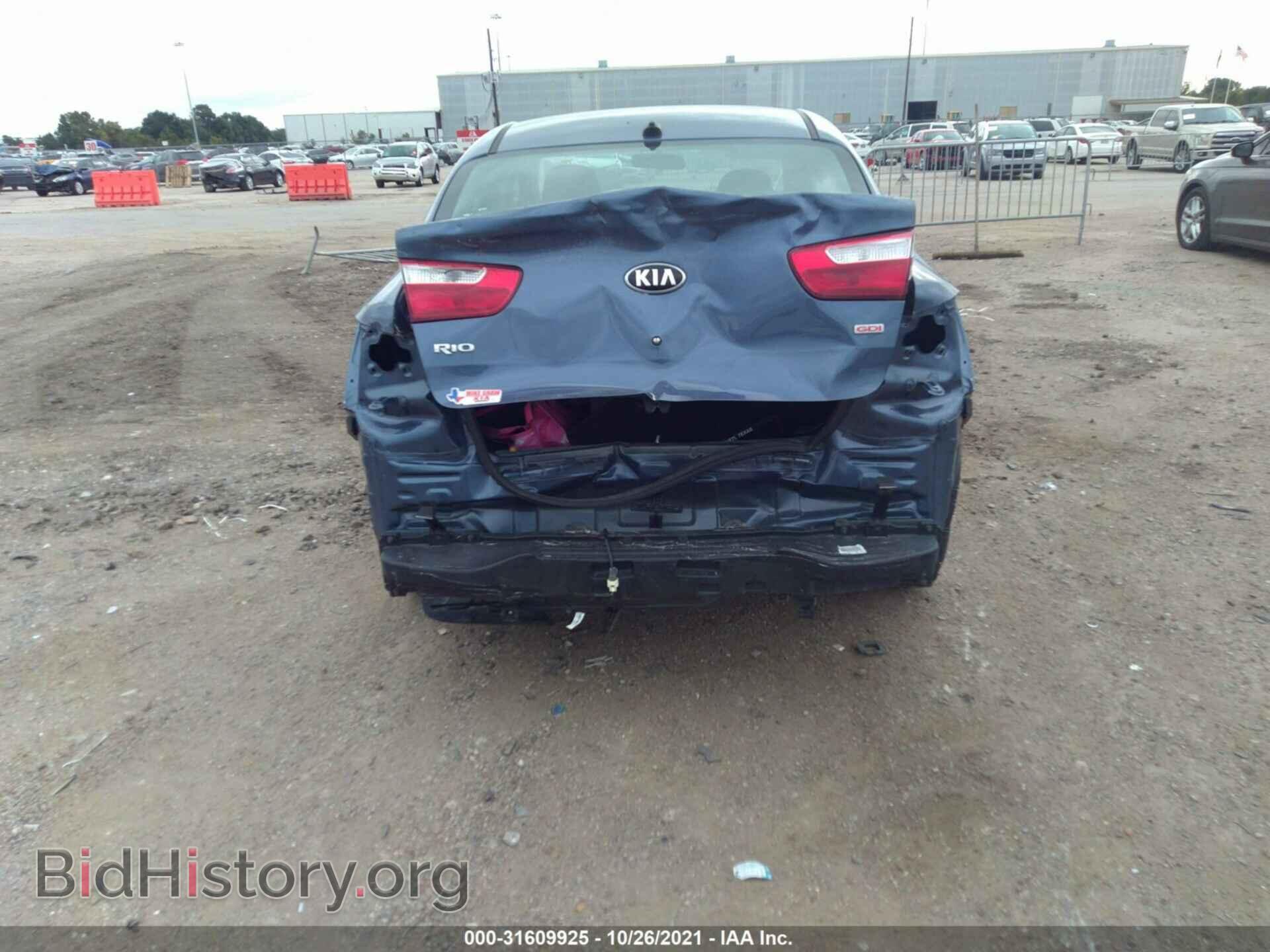 2016 KIA RIO - VIN: KNADM4A34G6662562 - Фото 6