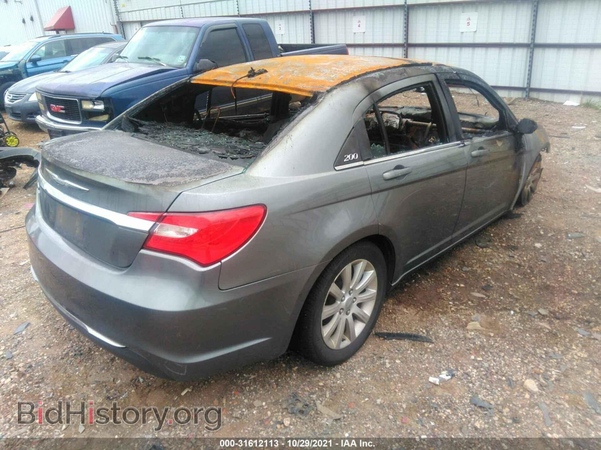 2012 CHRYSLER 200 - VIN: 1C3CCBBBXCN103761 - Фото 4