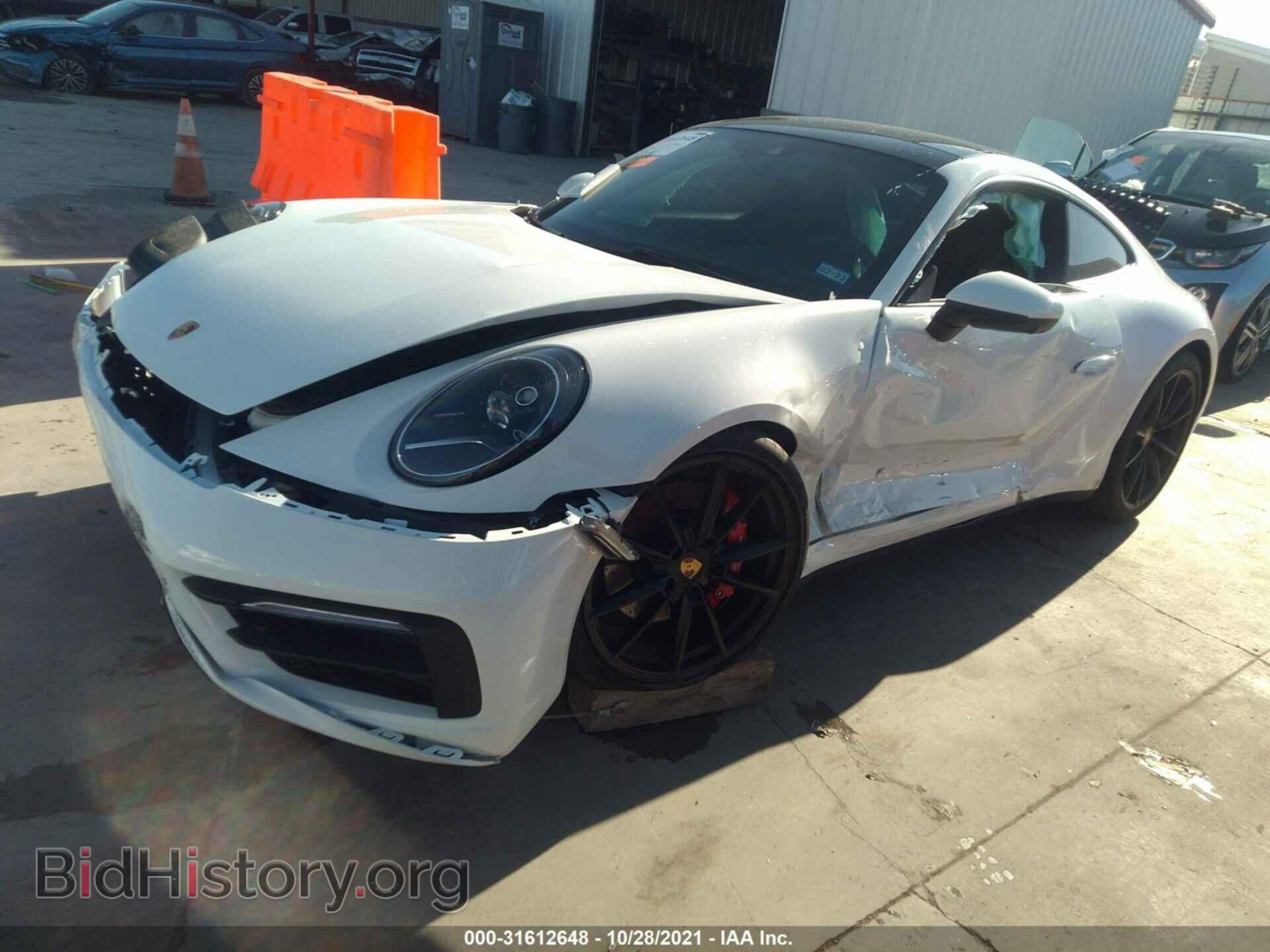 2021 PORSCHE 911 - VIN: WP0AB2A92MS221908 - Photo 2