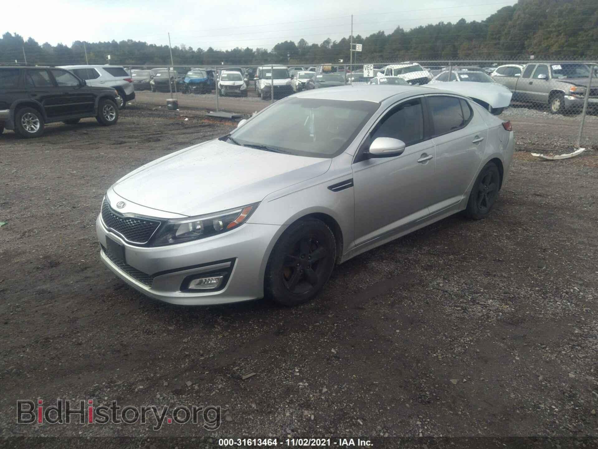 2014 KIA OPTIMA - VIN: KNAGM4A70E5473071 - Фото 2