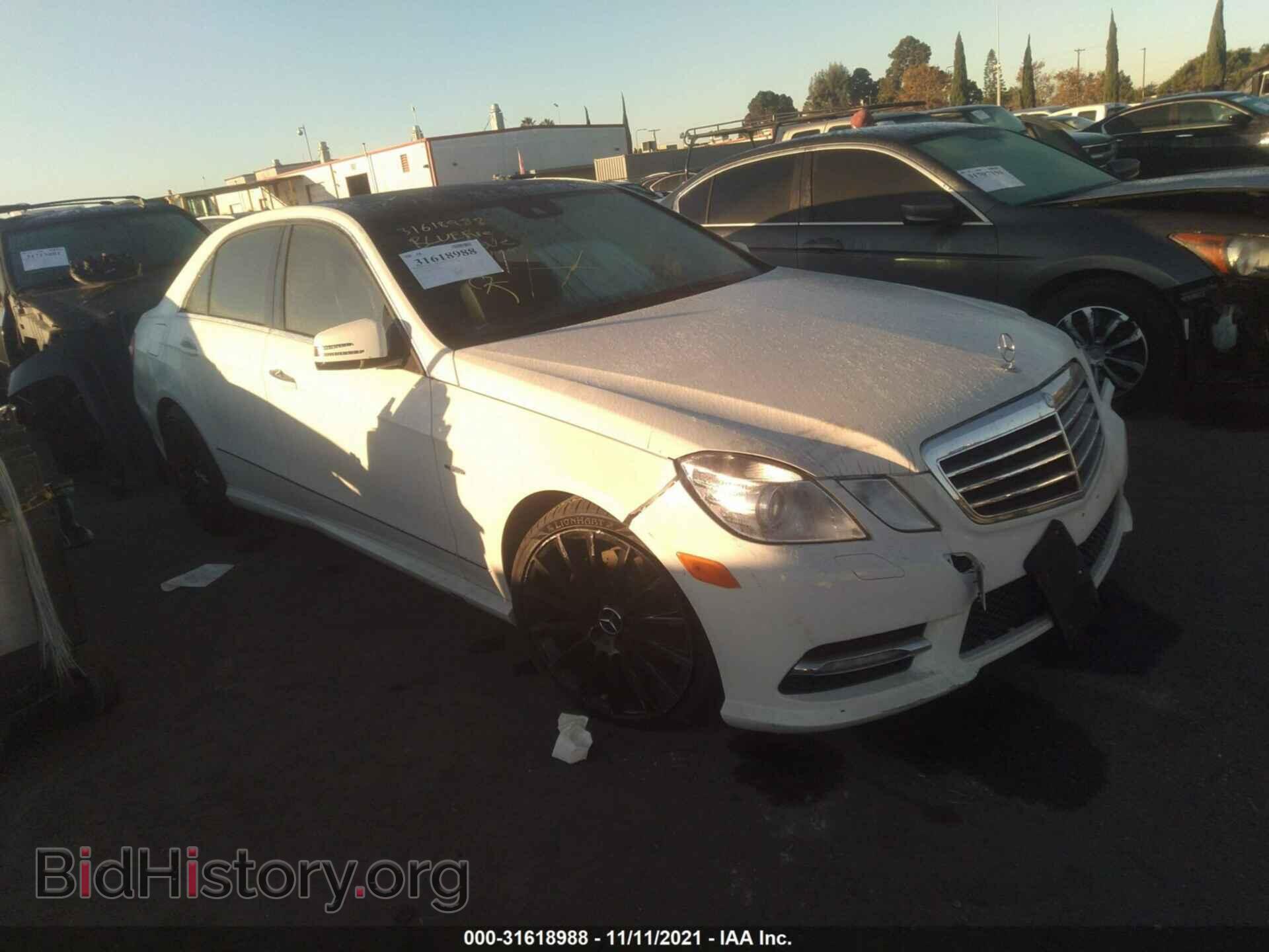 Фотография WDDHF5KB2CA655861 - MERCEDES-BENZ E-CLASS 2012