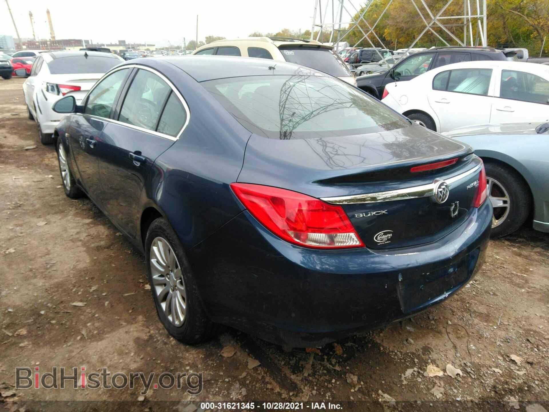 2011 BUICK REGAL - VIN: W04GN5EC2B1006616 - Фото 3