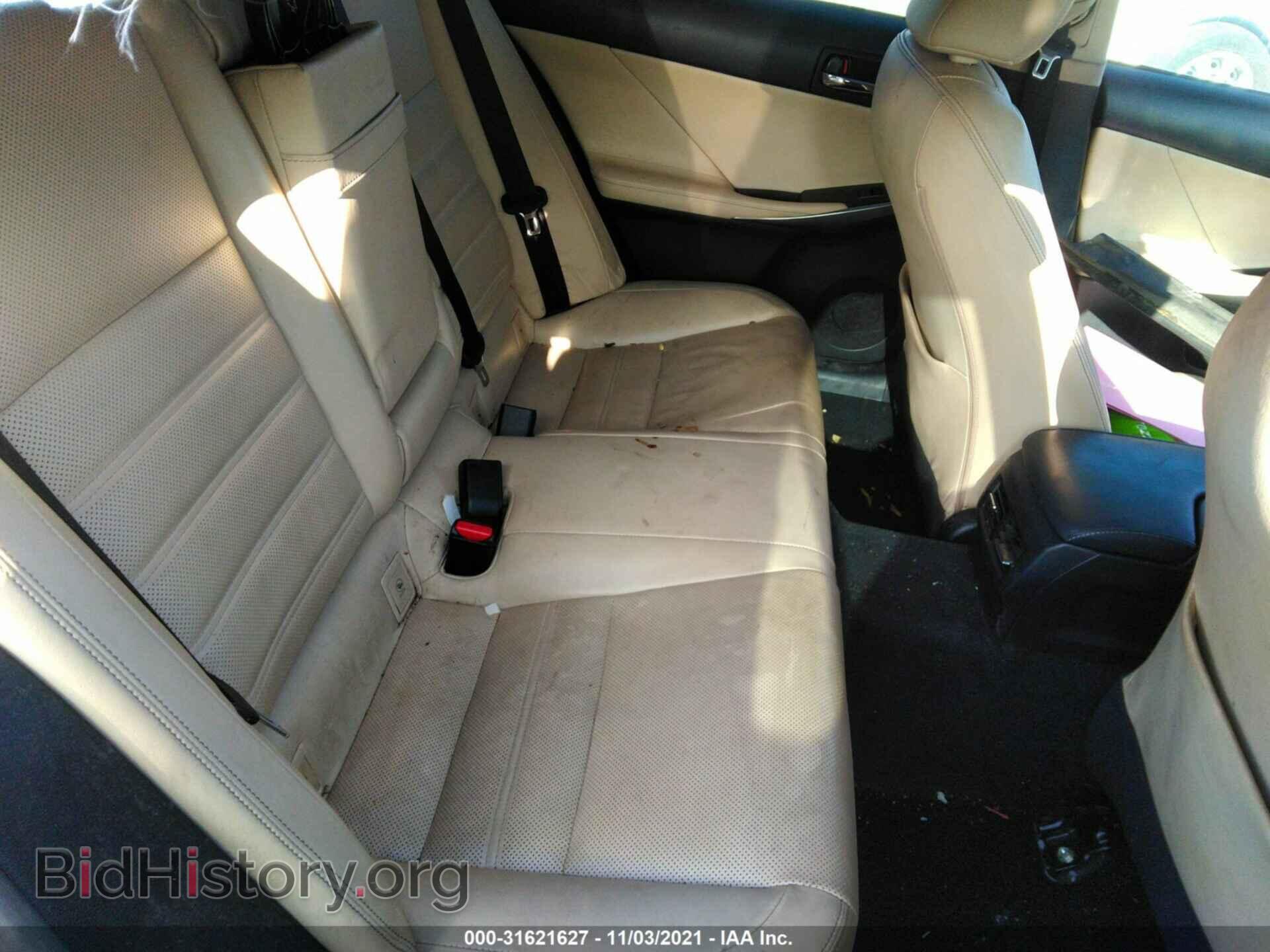 2014 LEXUS IS 350 - VIN: JTHBE1D28E5010358 - Фото 8