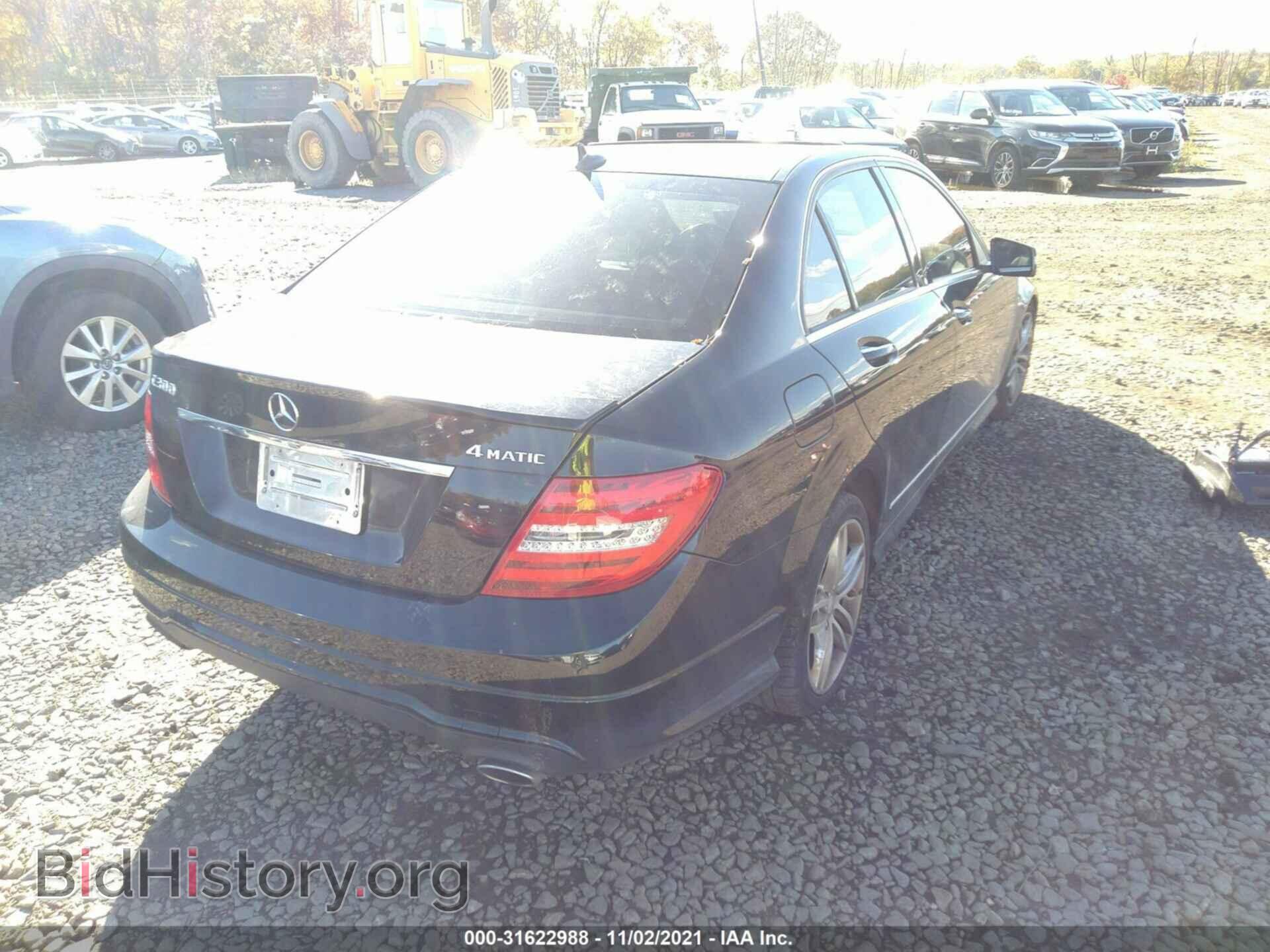 2013 MERCEDES-BENZ C-CLASS - VIN: WDDGF8AB2DR253291 - Фото 4