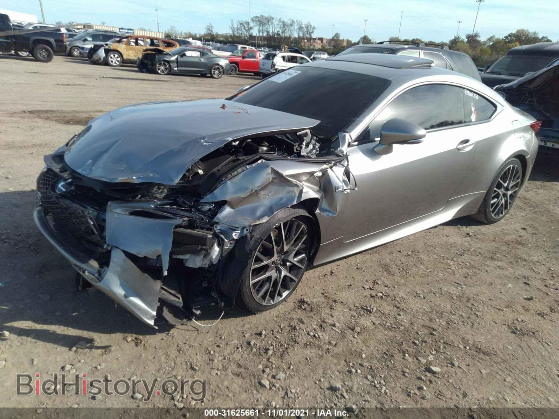 2015 LEXUS RC 350 - VIN: JTHSE5BC4F5000866 - Фото 2