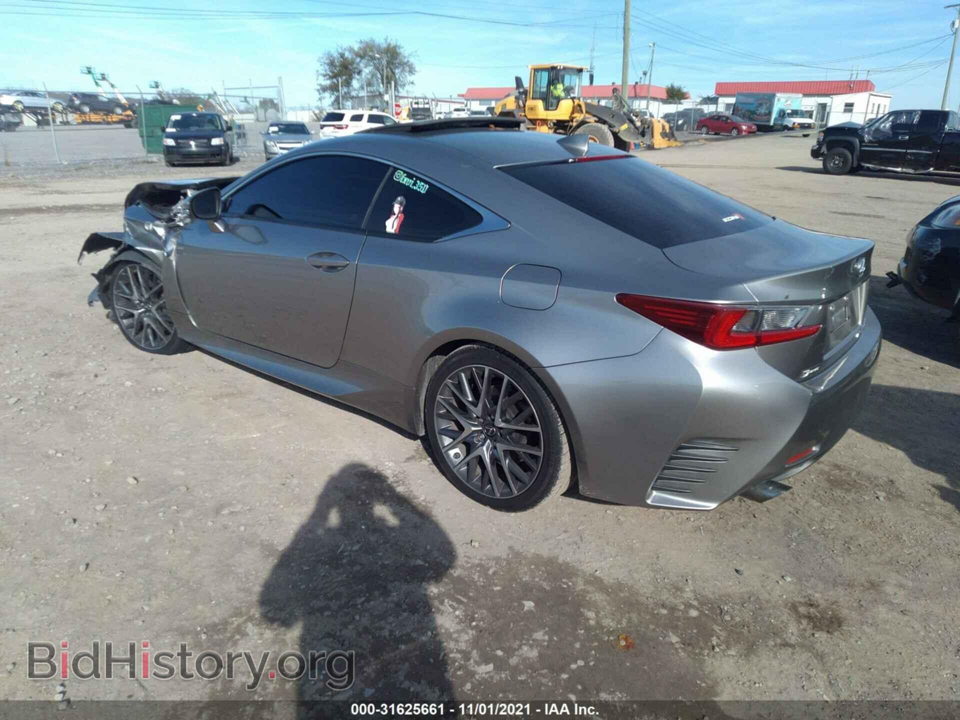 2015 LEXUS RC 350 - VIN: JTHSE5BC4F5000866 - Фото 3