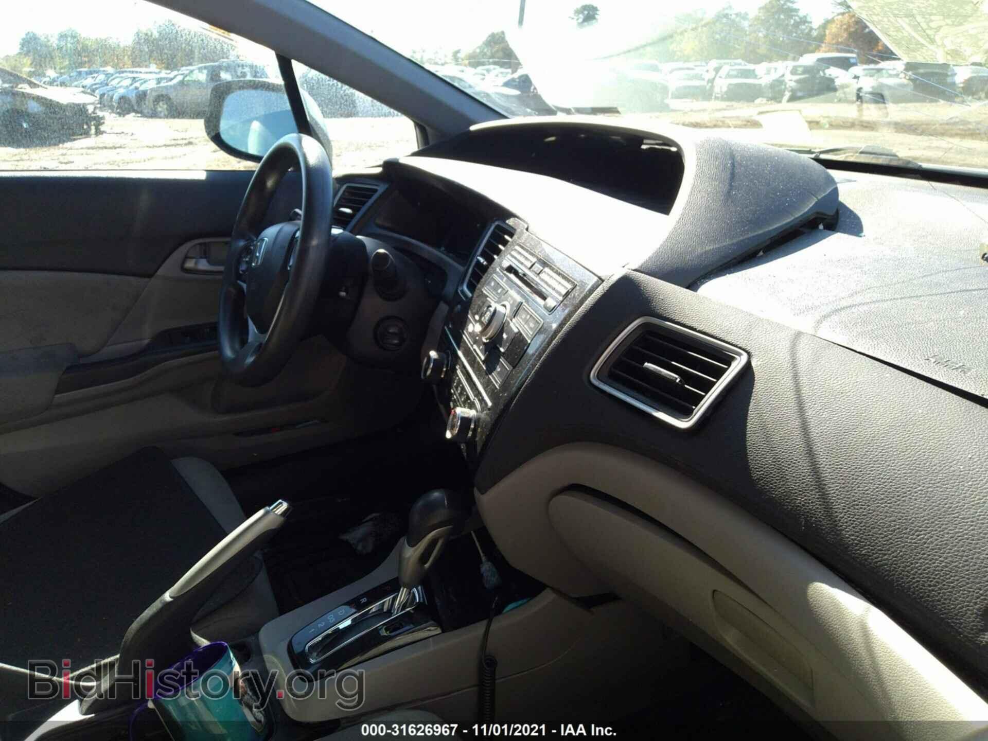 2013 HONDA CIVIC SDN - VIN: 19XFB2F57DE281603 - Фото 5