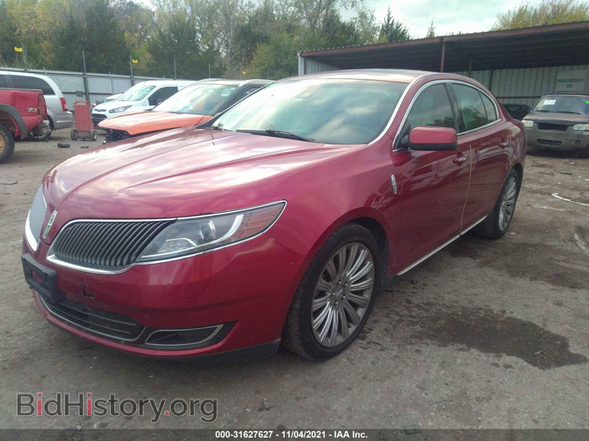 2014 LINCOLN MKS - VIN: 1LNHL9DK9EG603288 - Фото 2