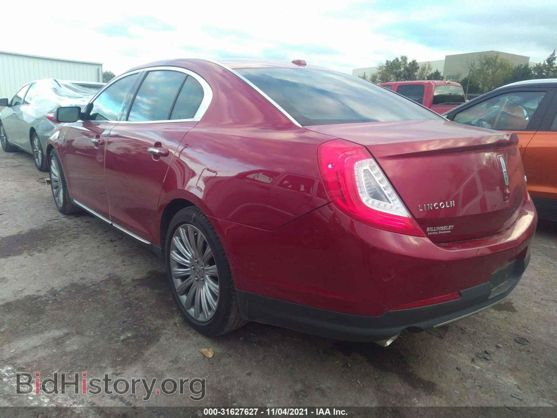 2014 LINCOLN MKS - VIN: 1LNHL9DK9EG603288 - Фото 3