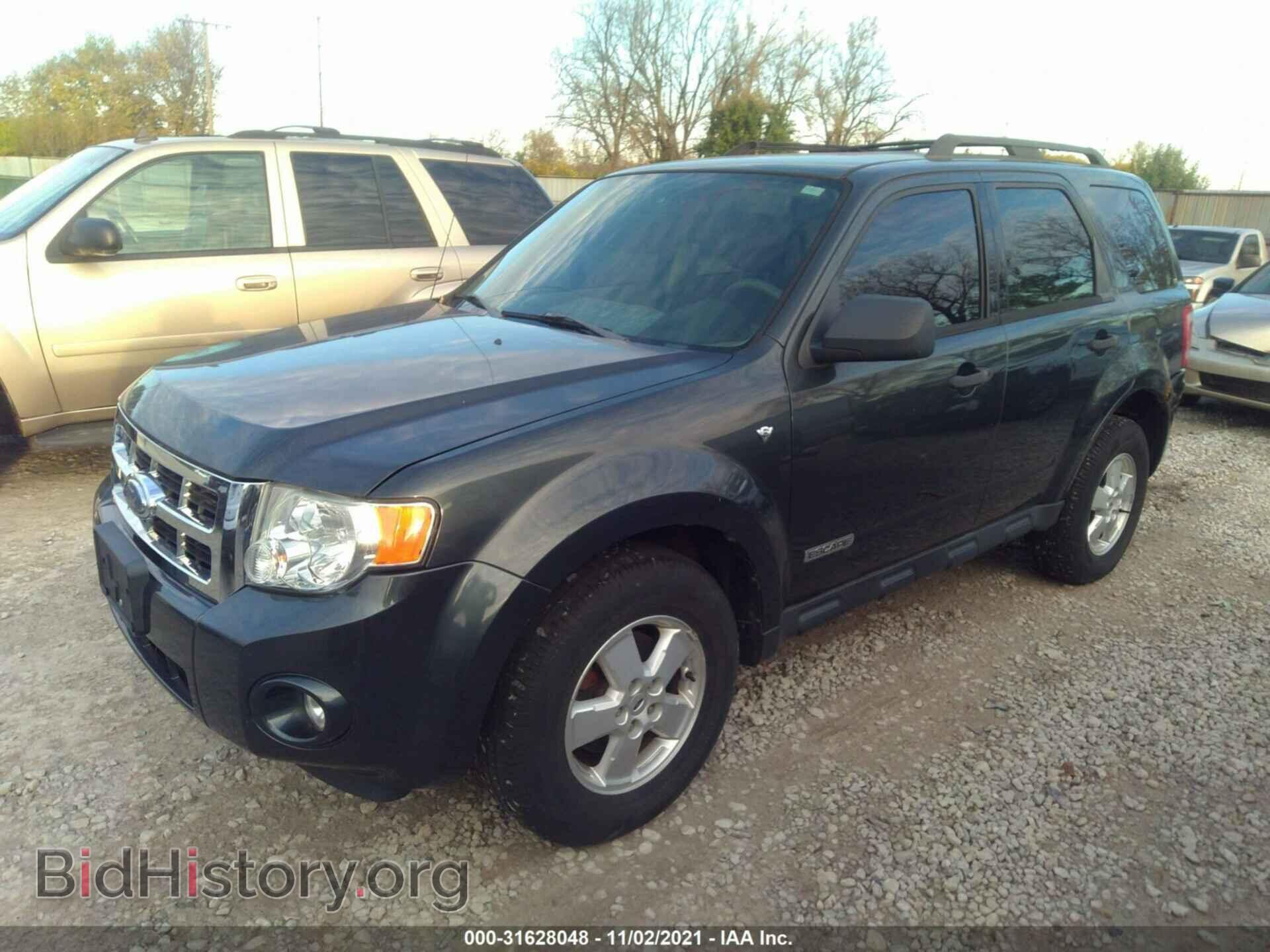 2008 FORD ESCAPE - VIN: 1FMCU031X8KA51569 - Фото 2