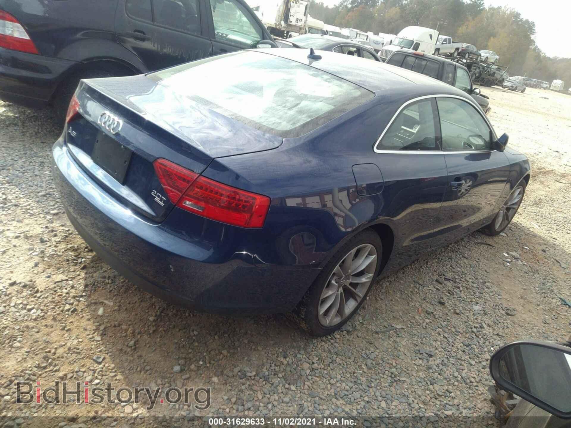 2013 AUDI A5 - VIN: WAURFAFR0DA073335 - Фото 4