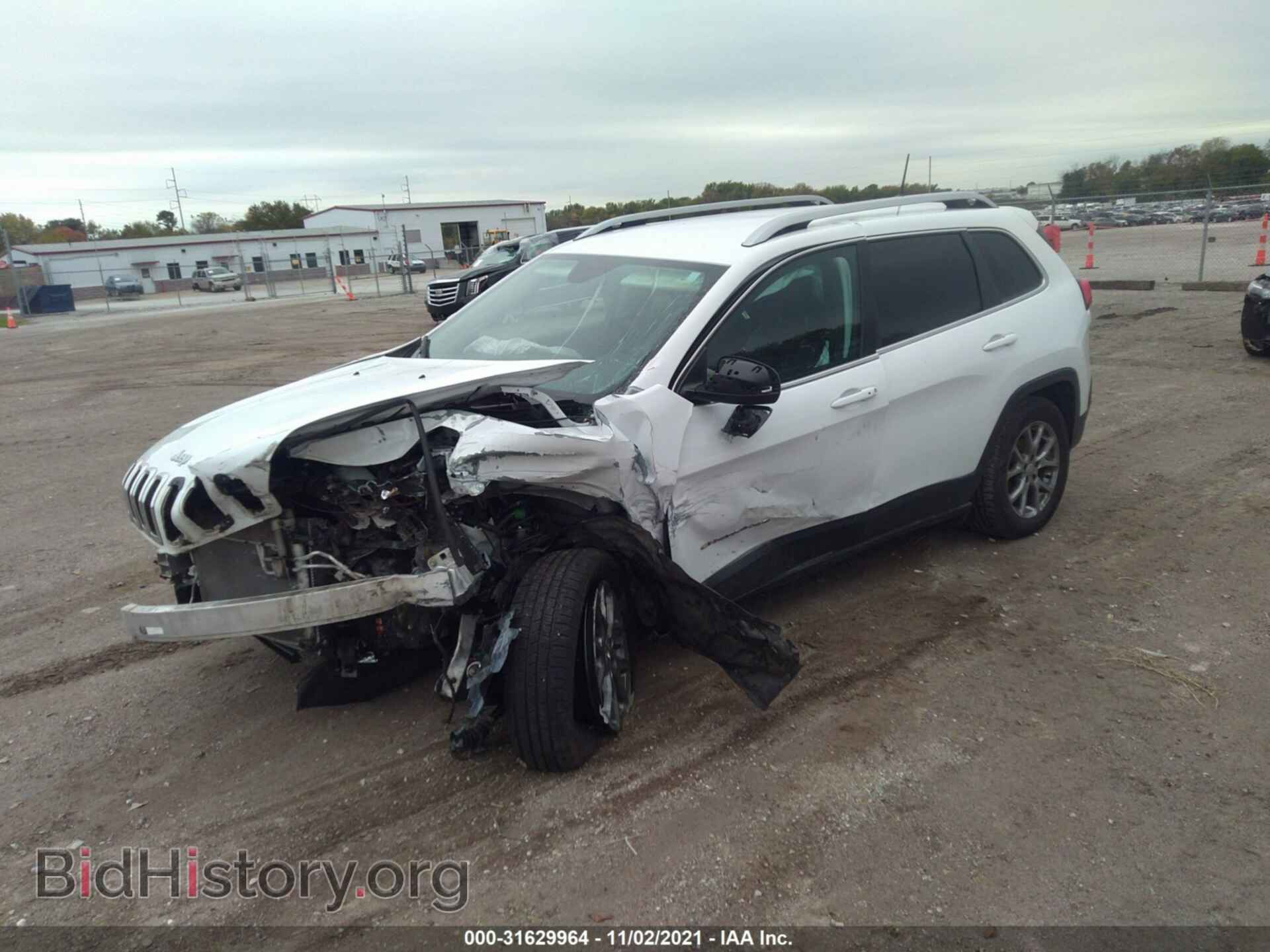 2018 JEEP CHEROKEE - VIN: 1C4PJLLB0JD621632 - Фото 2