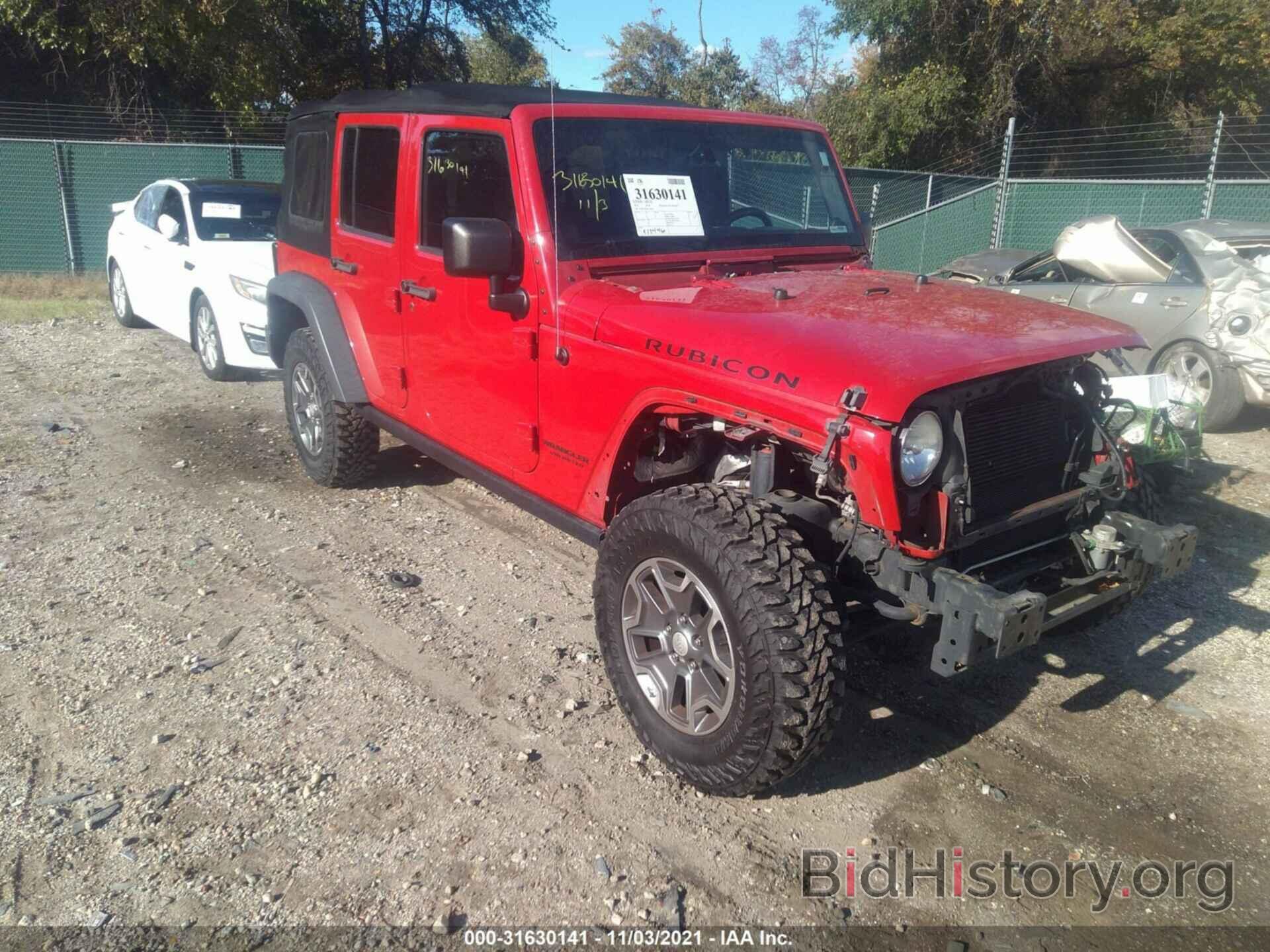 Photo 1C4BJWFG0EL141802 - JEEP WRANGLER UNLIMITED 2014