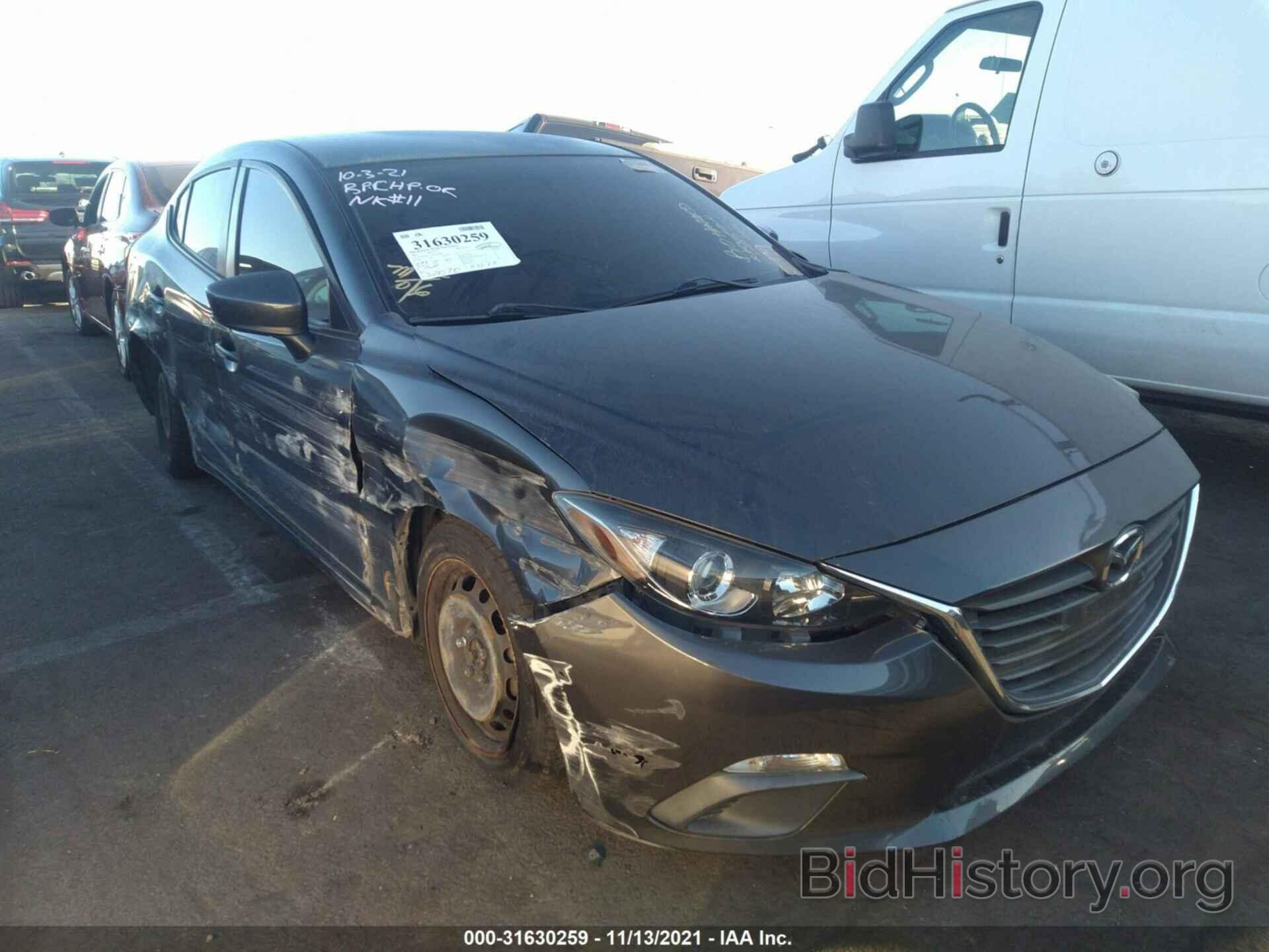 Photo 3MZBM1U79FM160486 - MAZDA MAZDA3 2015