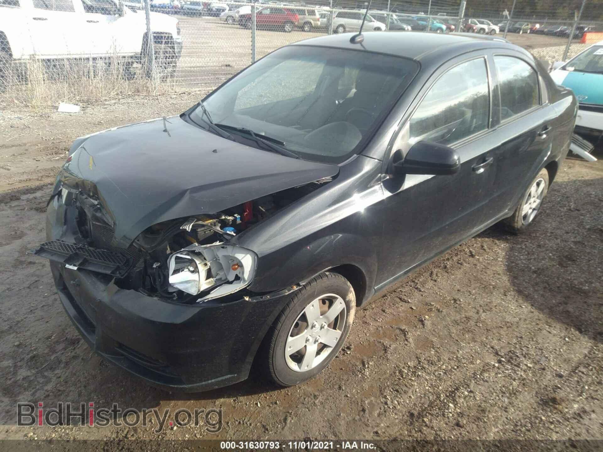 2011 CHEVROLET AVEO - VIN: KL1TD5DE0BB196105 - Фото 2