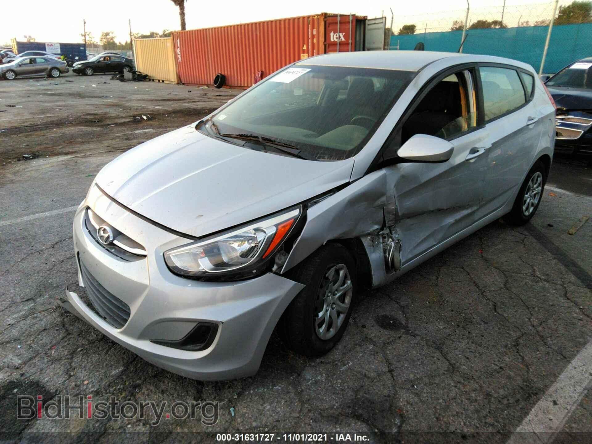 2017 HYUNDAI ACCENT - VIN: KMHCT5AE7HU325952 - Фото 2