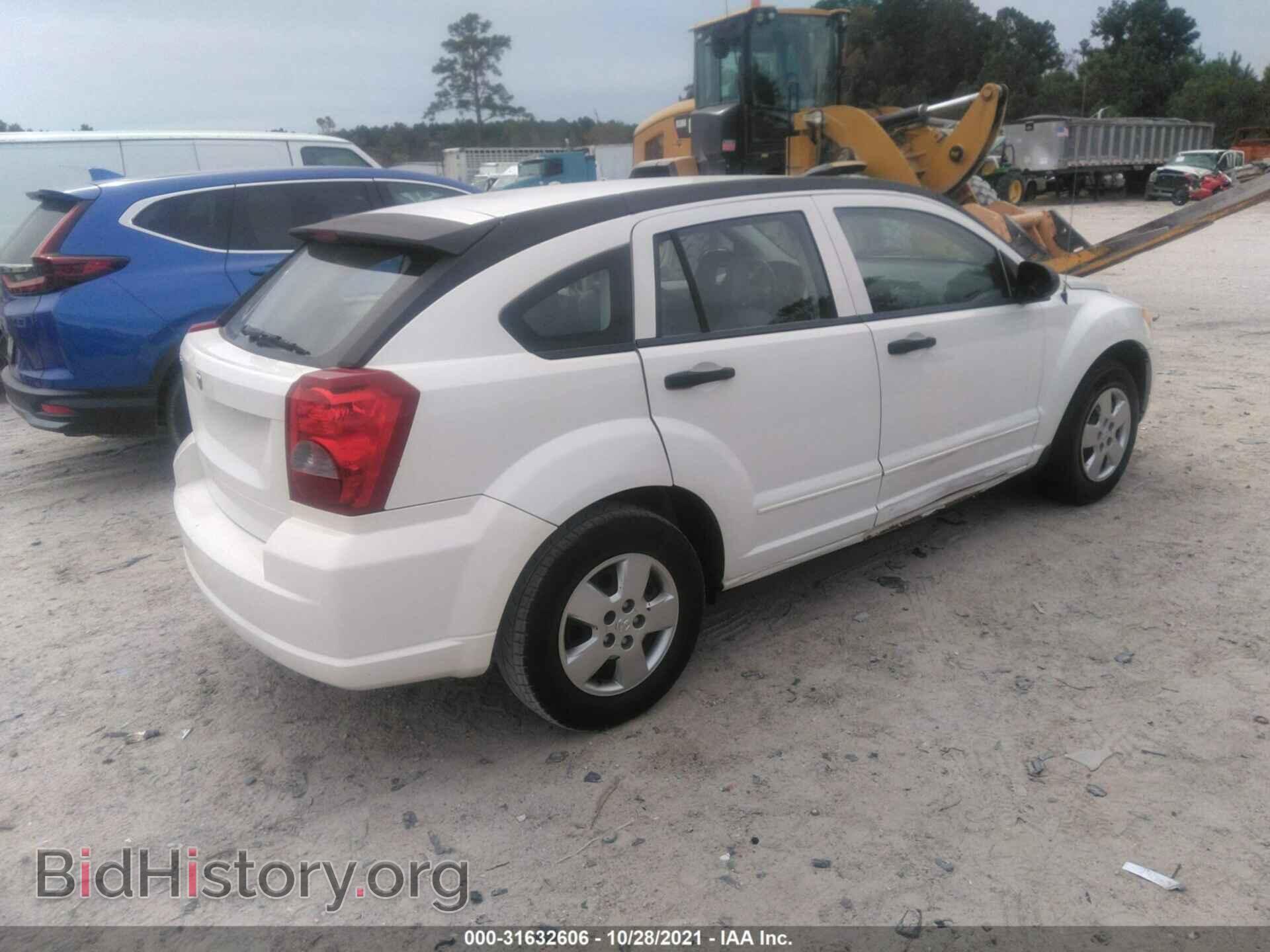 2007 DODGE CALIBER - VIN: 1B3HB28B27D516699 - Фото 4