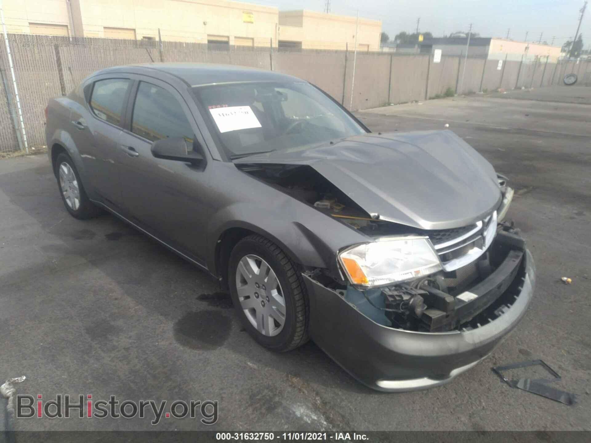 Фотография 1C3CDZAB2DN650712 - DODGE AVENGER 2013