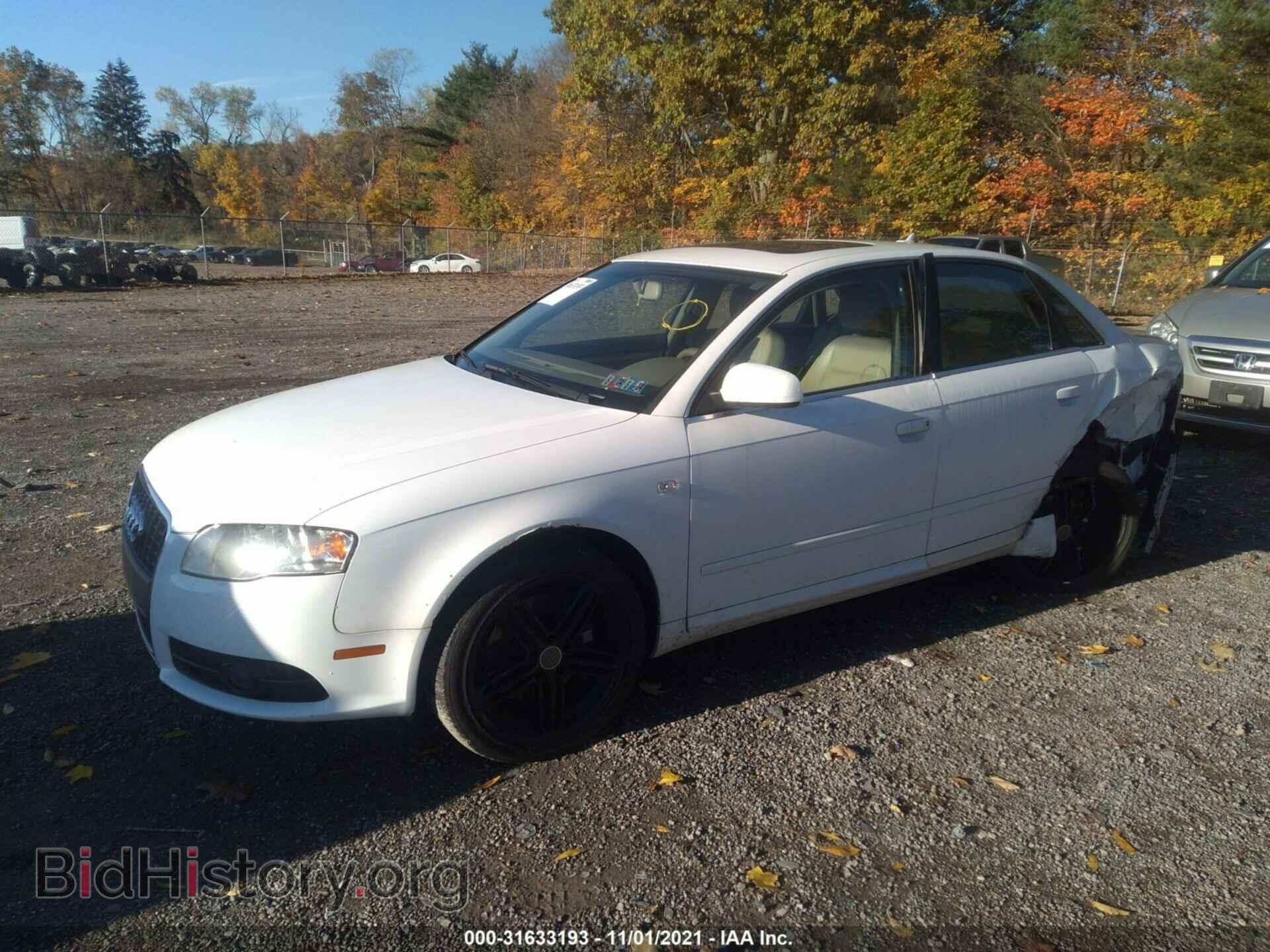 2008 AUDI A4 - VIN: WAUDF78E68A025237 - Фото 2