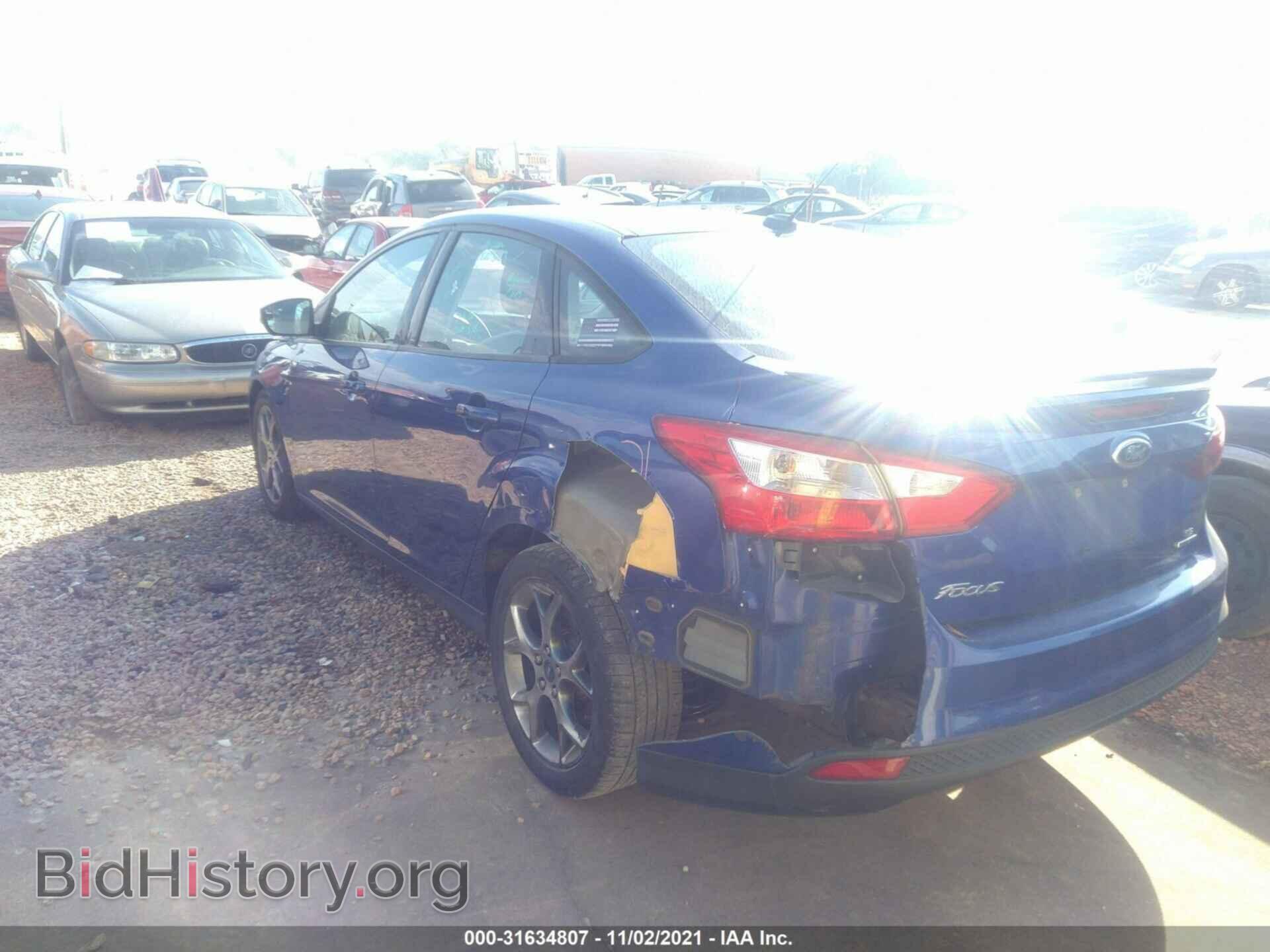 2014 FORD FOCUS - VIN: 1FADP3F21EL217916 - Фото 3