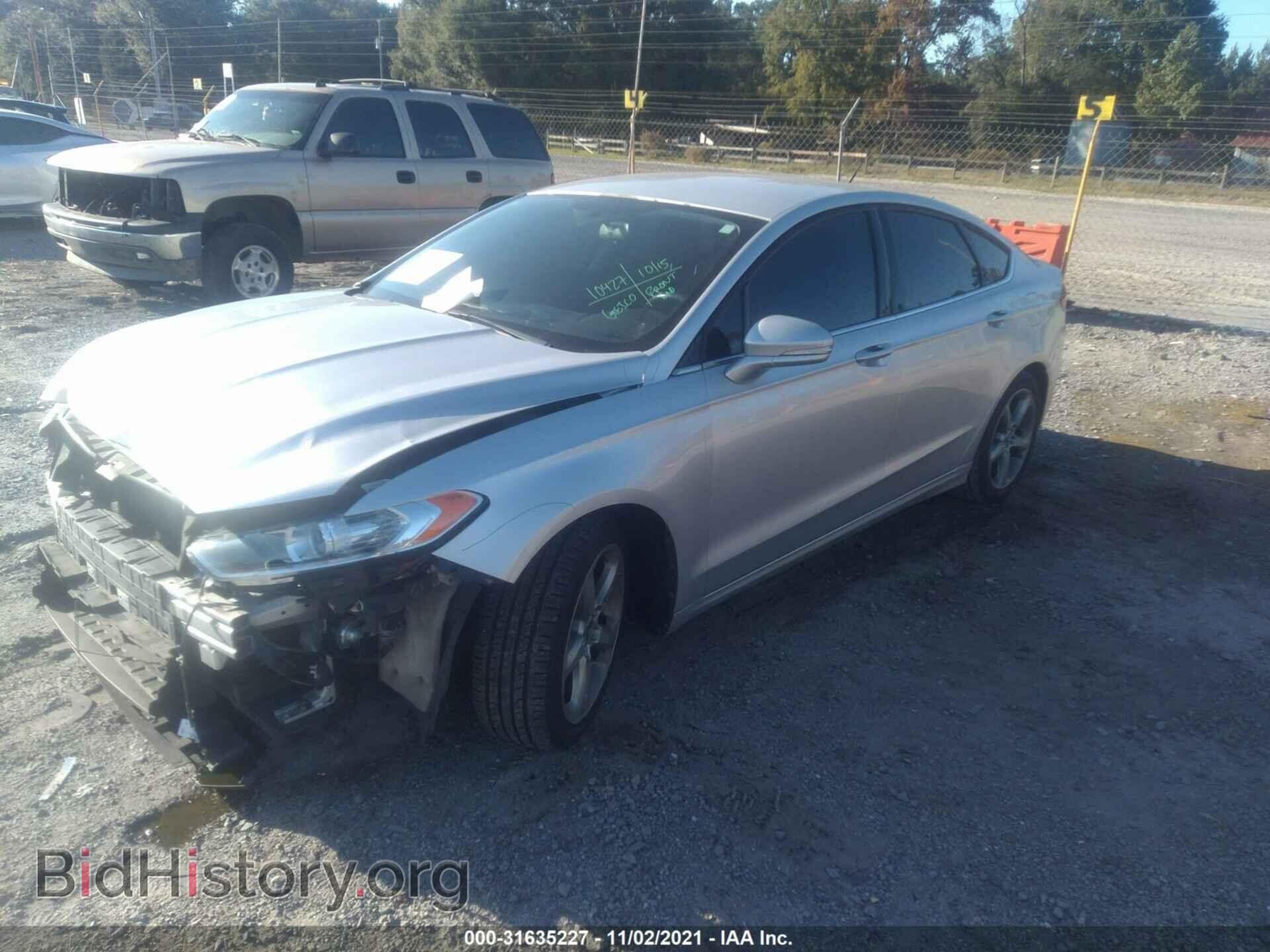 2013 FORD FUSION - VIN: 3FA6P0HR7DR111147 - Фото 2