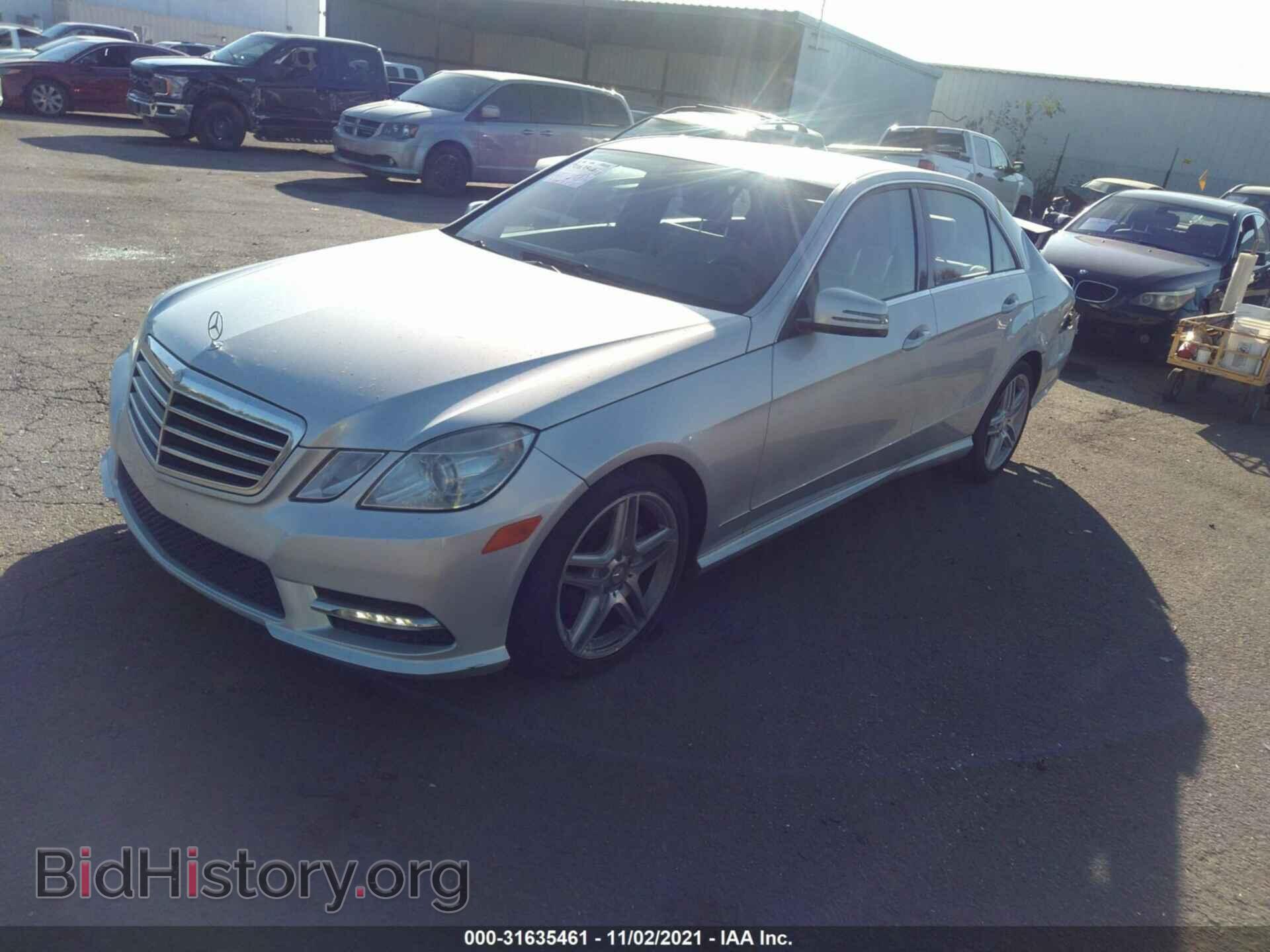 2013 MERCEDES-BENZ E-CLASS - VIN: WDDHF5KBXDA740223 - Фото 2