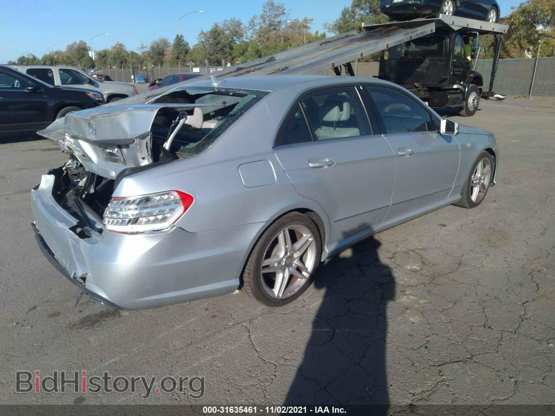 2013 MERCEDES-BENZ E-CLASS - VIN: WDDHF5KBXDA740223 - Фото 4