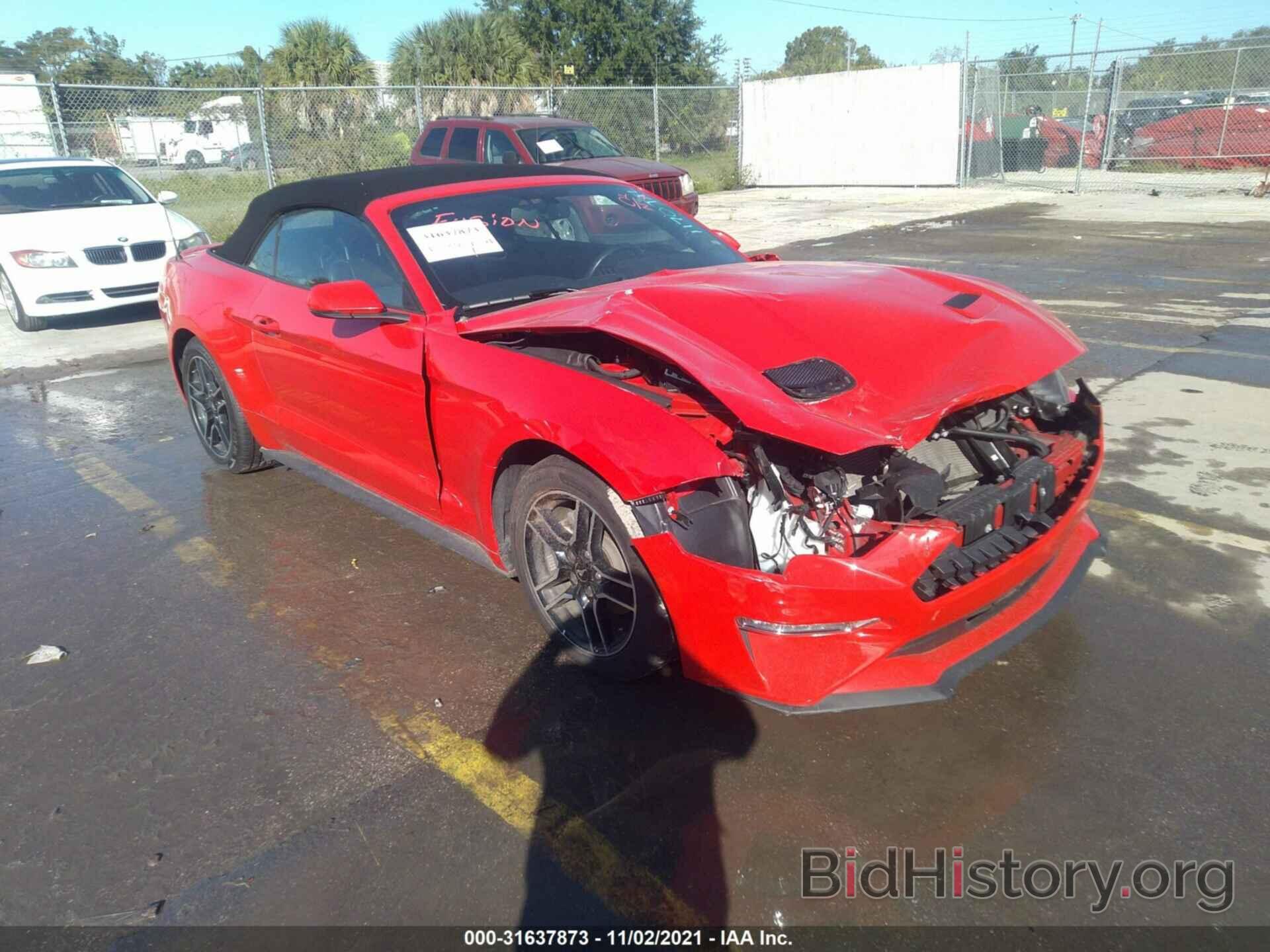Photo 1FATP8UH7L5185815 - FORD MUSTANG 2020