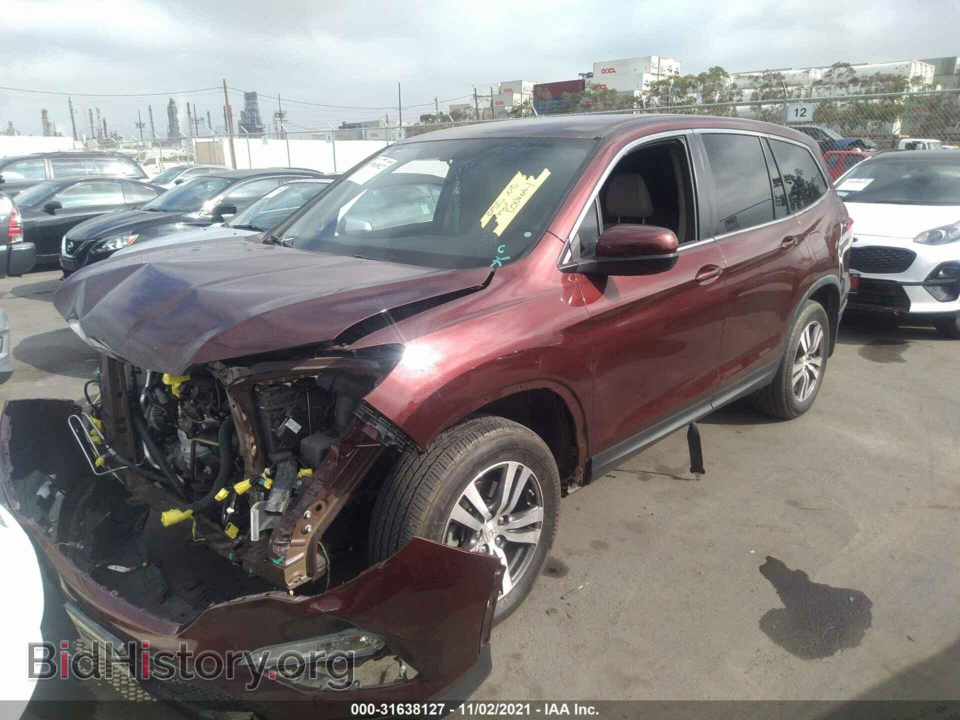 2018 HONDA PILOT - VIN: 5FNYF5H31JB004056 - Фото 2