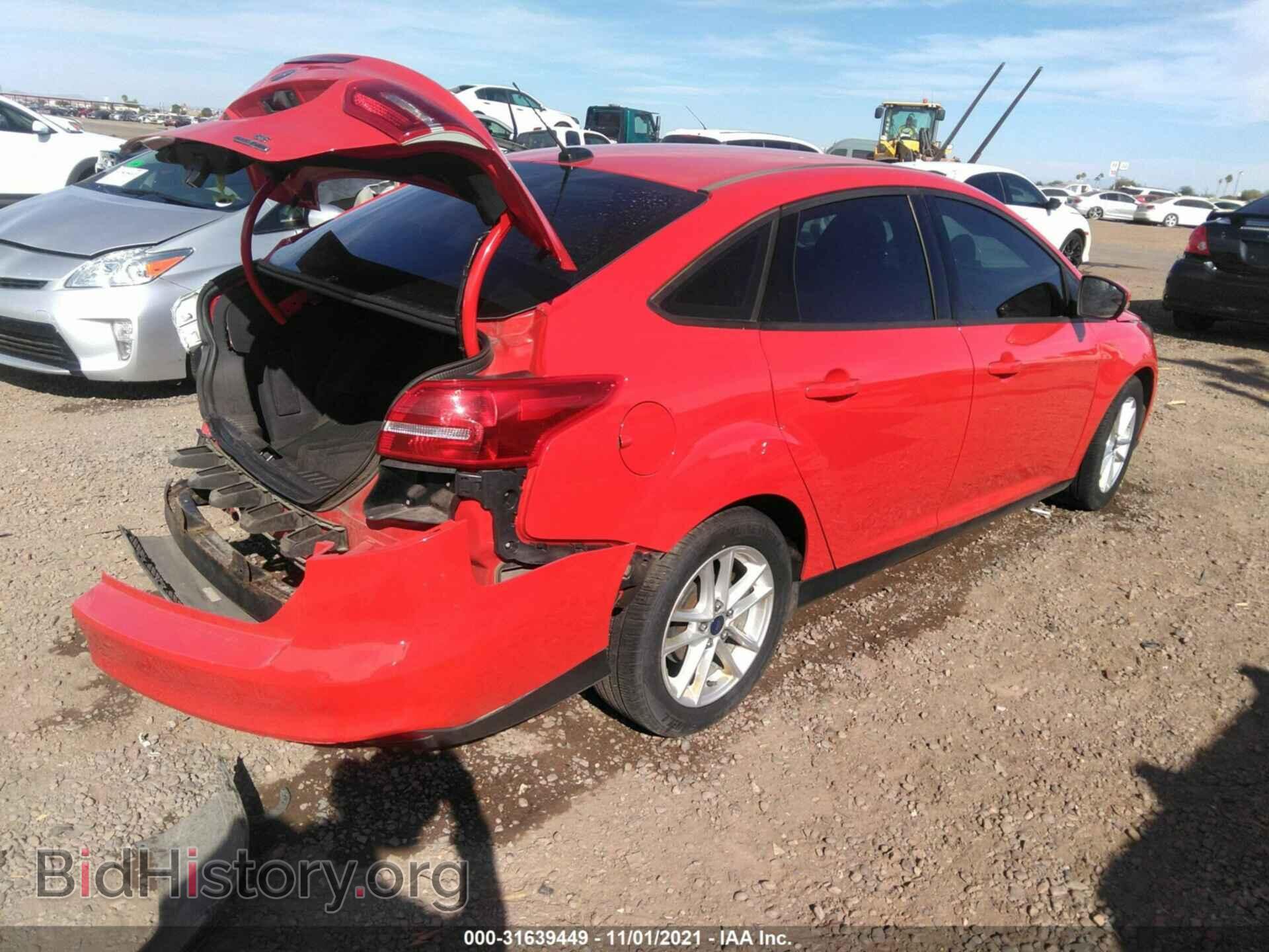 2015 FORD FOCUS - VIN: 1FADP3F2XFL293331 - Фото 4