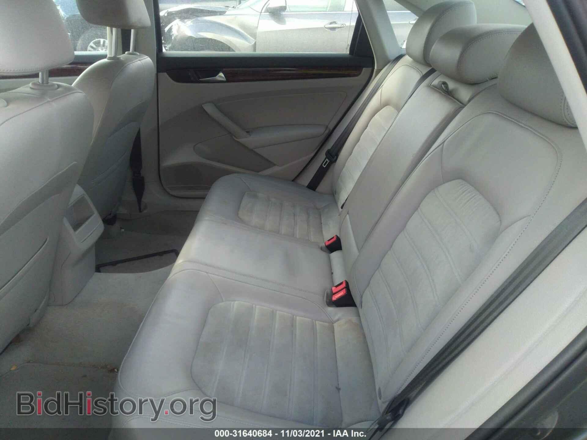 2012 VOLKSWAGEN PASSAT - VIN: 1VWCN7A32CC024395 - Фото 8