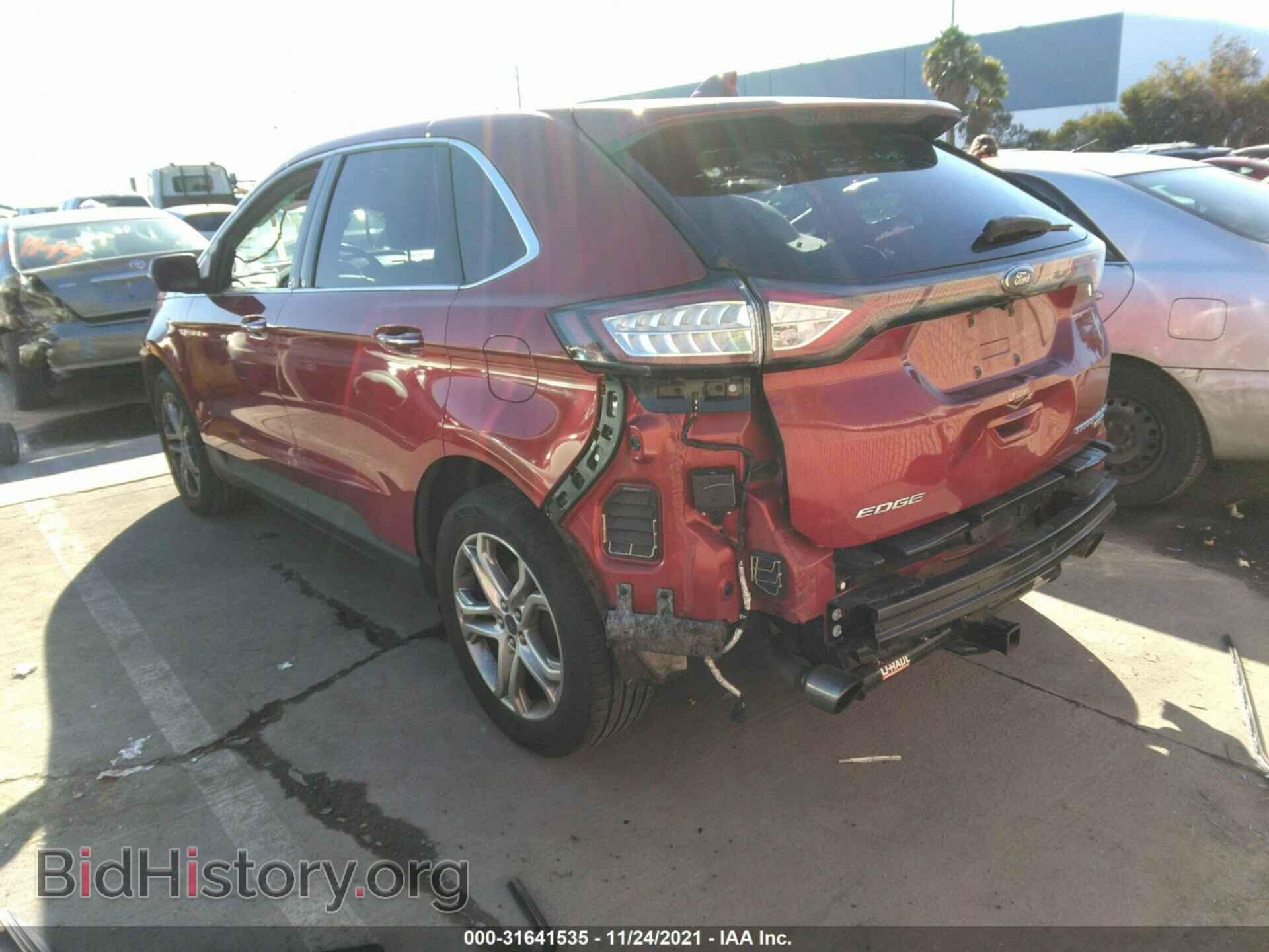 2016 FORD EDGE - VIN: 2FMPK4K95GBB06654 - Фото 3