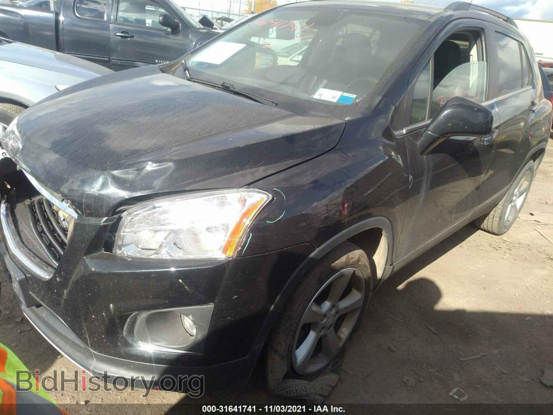 2015 CHEVROLET TRAX - VIN: 3GNCJTSB9FL253203 - Фото 2