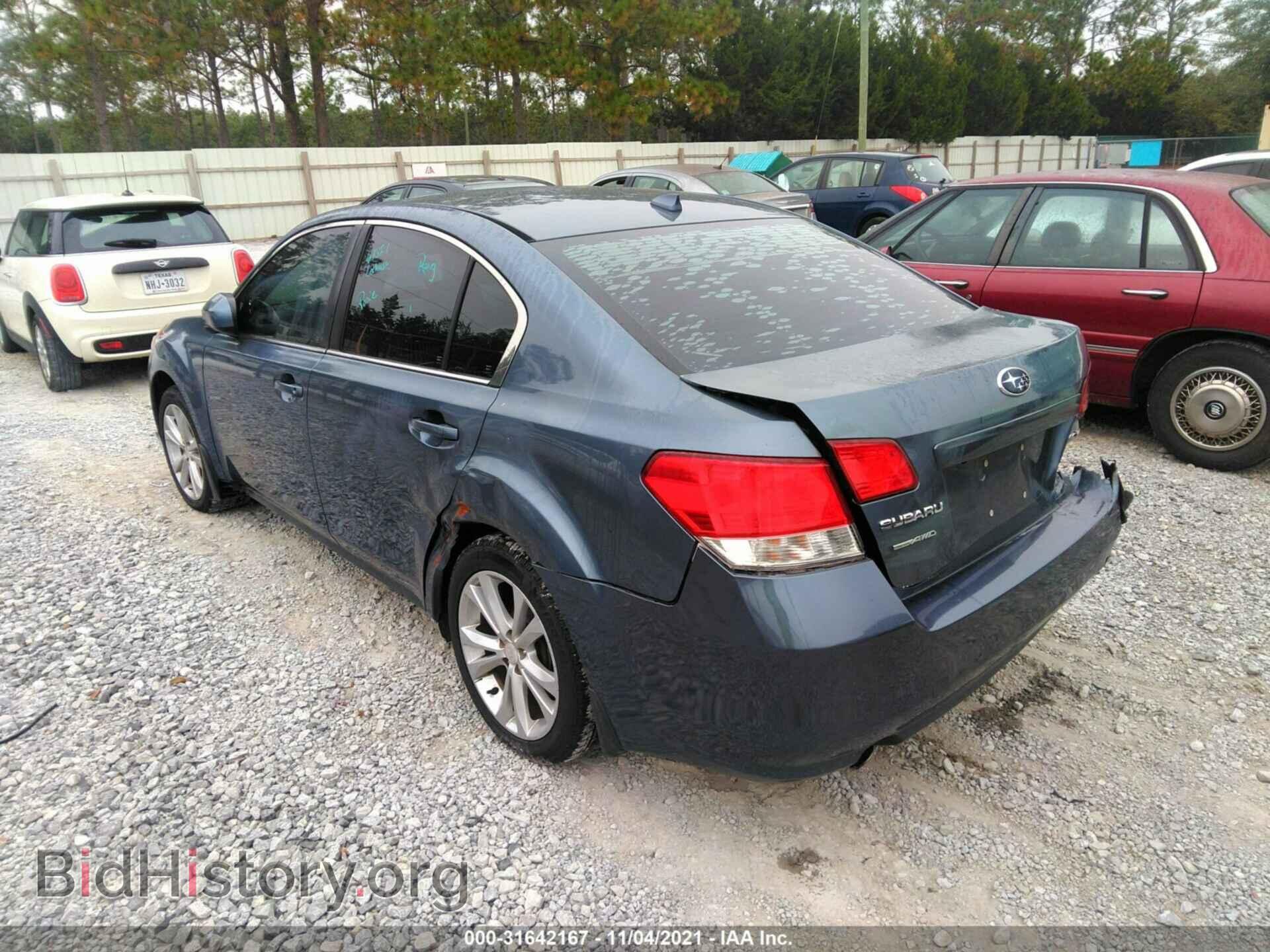 2014 SUBARU LEGACY - VIN: 4S3BMCD69E3022565 - Фото 3