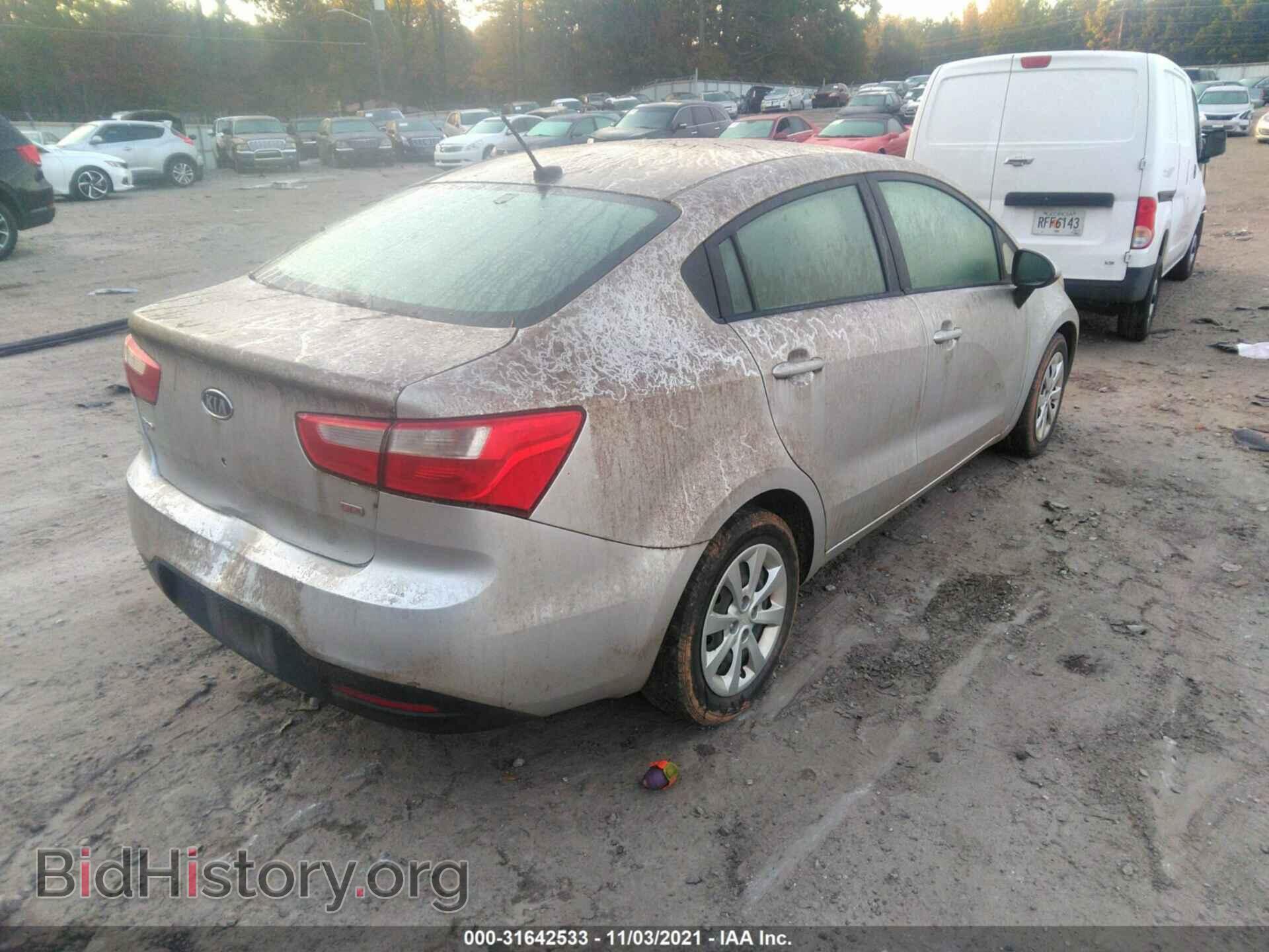 2013 KIA RIO - VIN: KNADM4A33D6123068 - Фото 4