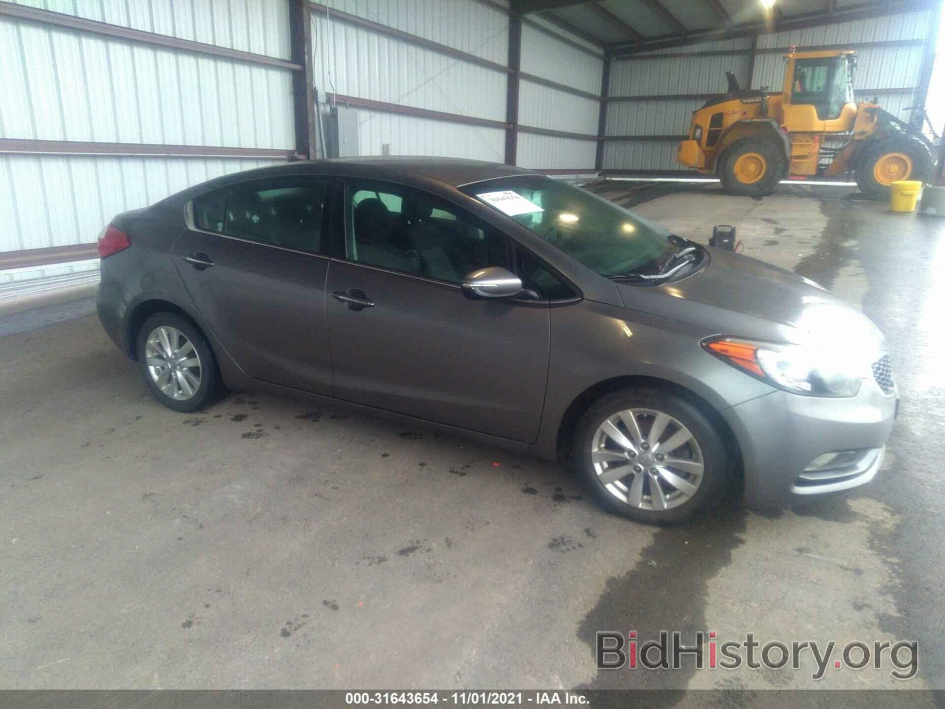 Photo KNAFX4A80F5337472 - KIA FORTE 2015