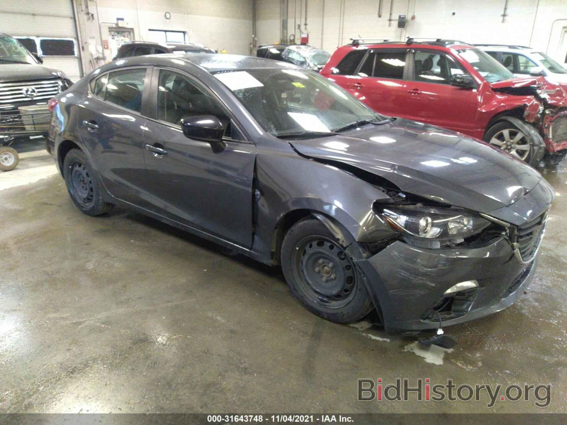 Photo JM1BM1T76E1147274 - MAZDA MAZDA3 2014