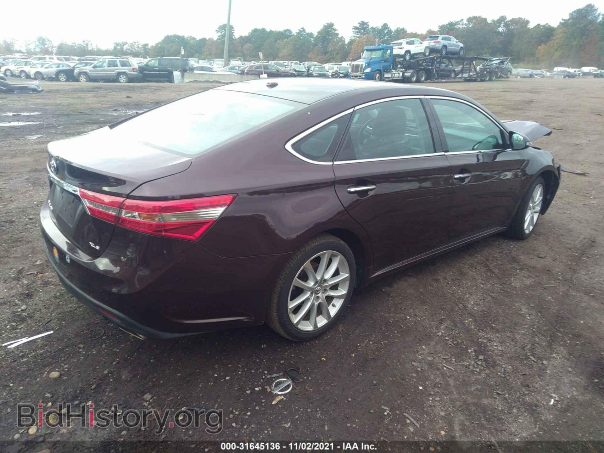 2013 TOYOTA AVALON - VIN: 4T1BK1EBXDU072014 - Фото 4
