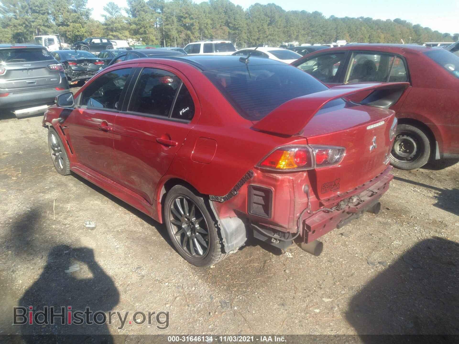 2015 MITSUBISHI LANCER EVOLUTION - VIN: JA32W7FVXFU028844 - Фото 3