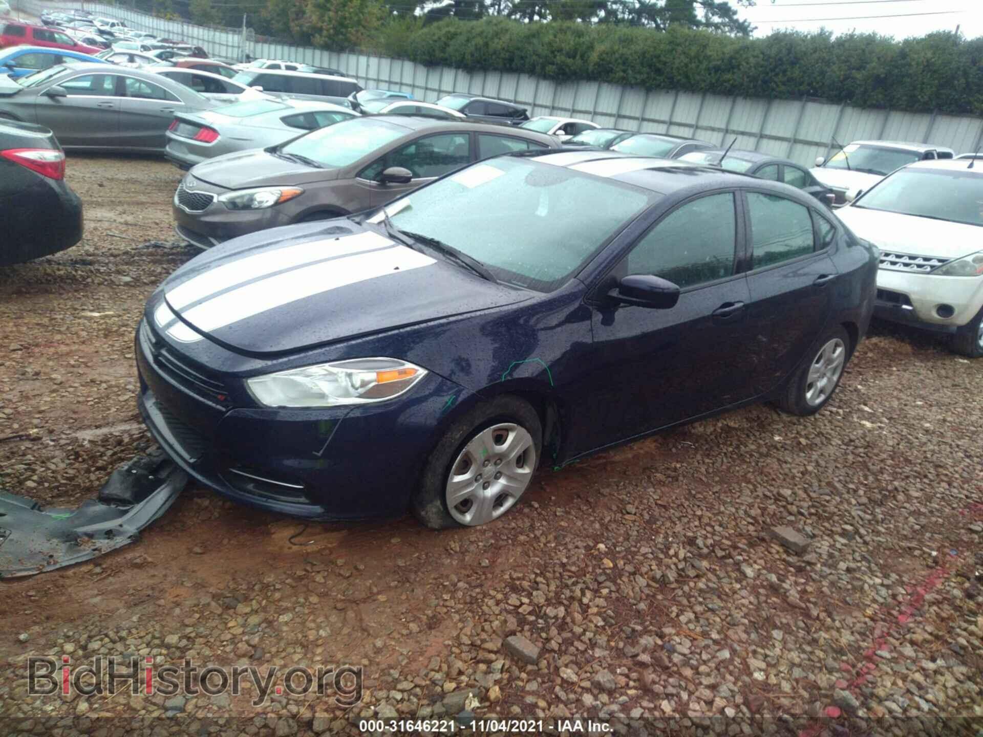 2013 DODGE DART - VIN: 1C3CDFAH9DD306111 - Фото 2