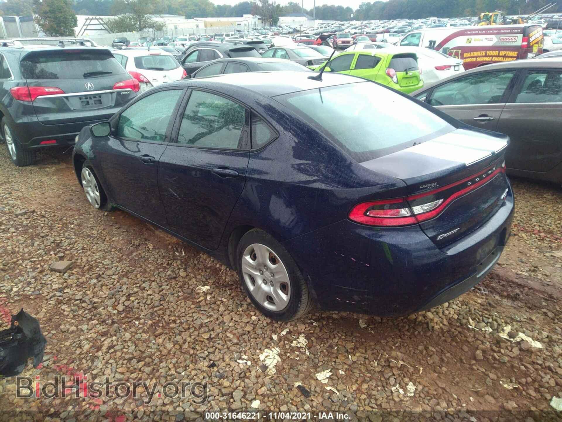 2013 DODGE DART - VIN: 1C3CDFAH9DD306111 - Фото 3