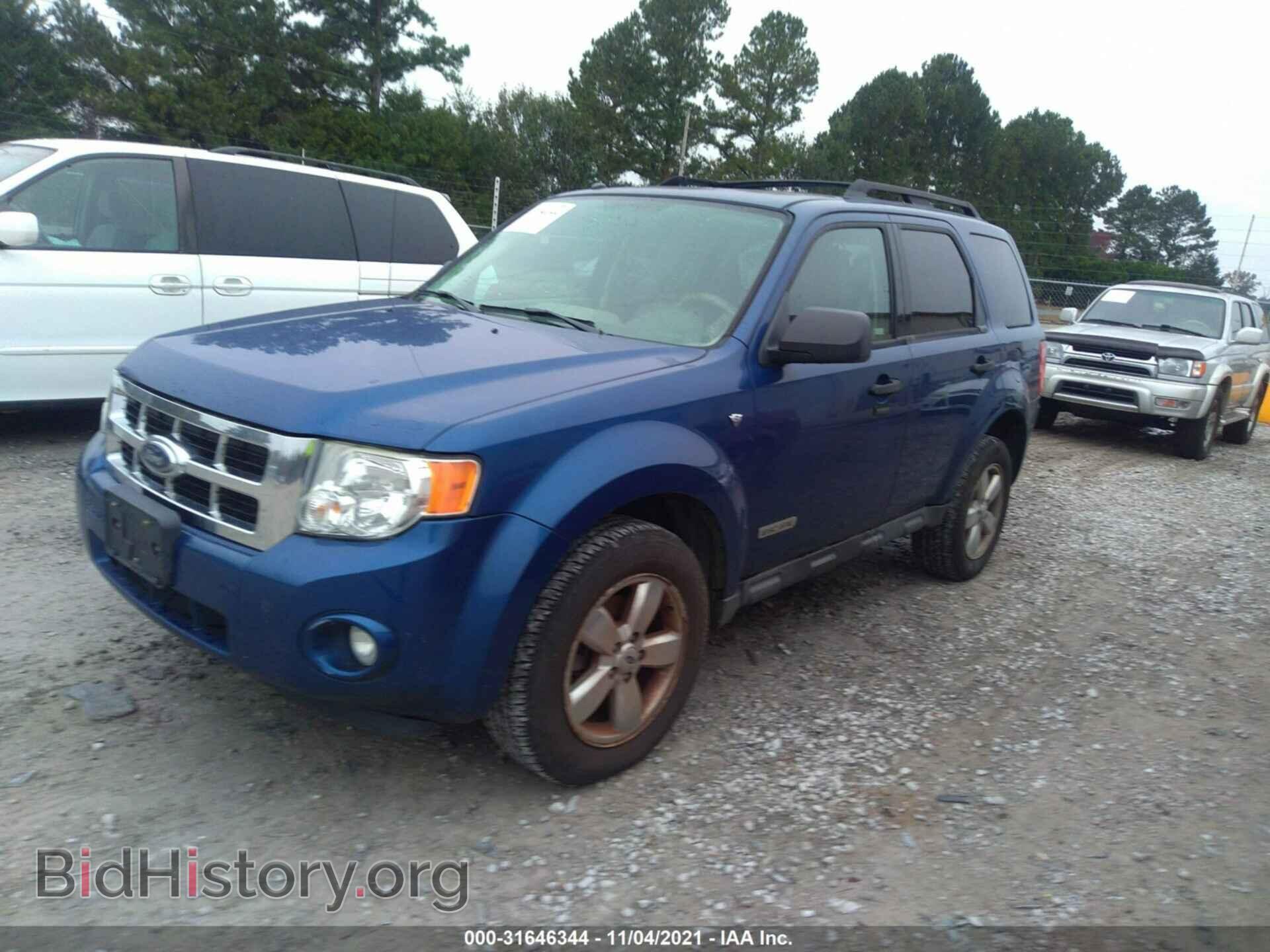 2008 FORD ESCAPE - VIN: 1FMCU031X8KD50320 - Photo 2