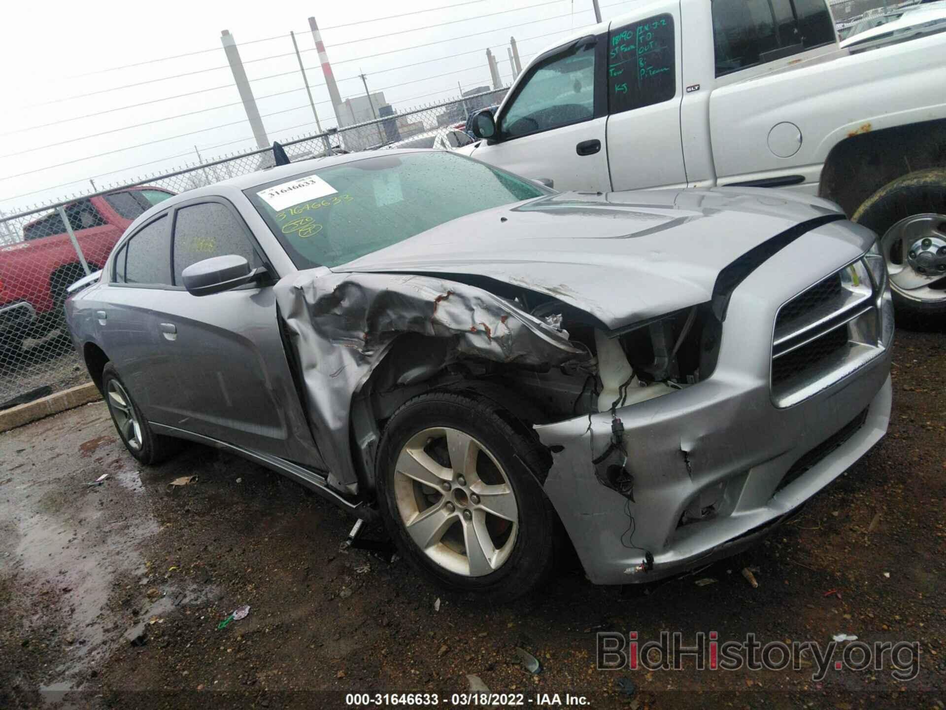 Photo 2C3CDXBG7DH688752 - DODGE CHARGER 2013