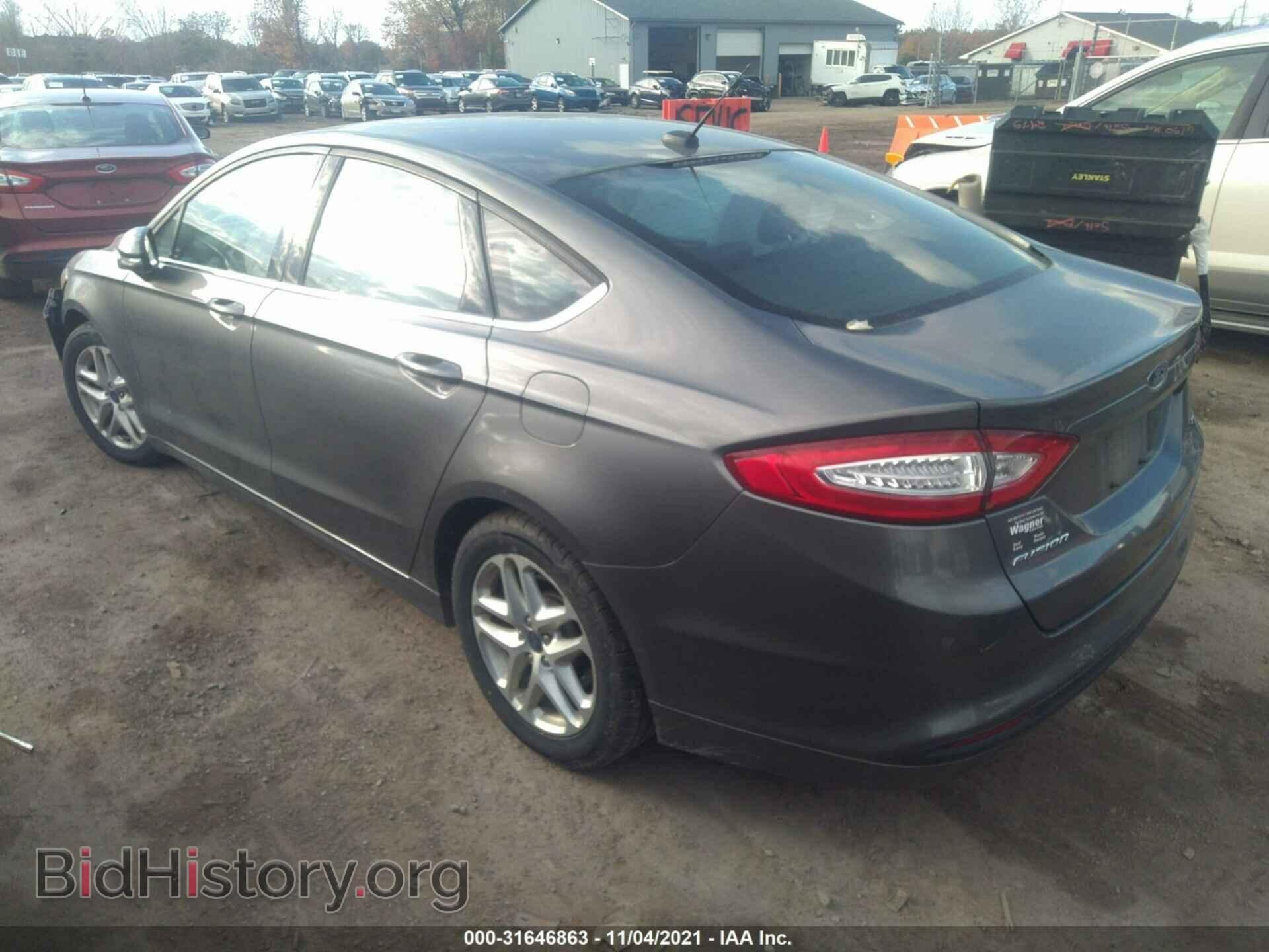 2014 FORD FUSION - VIN: 1FA6P0H70E5358450 - Фото 3
