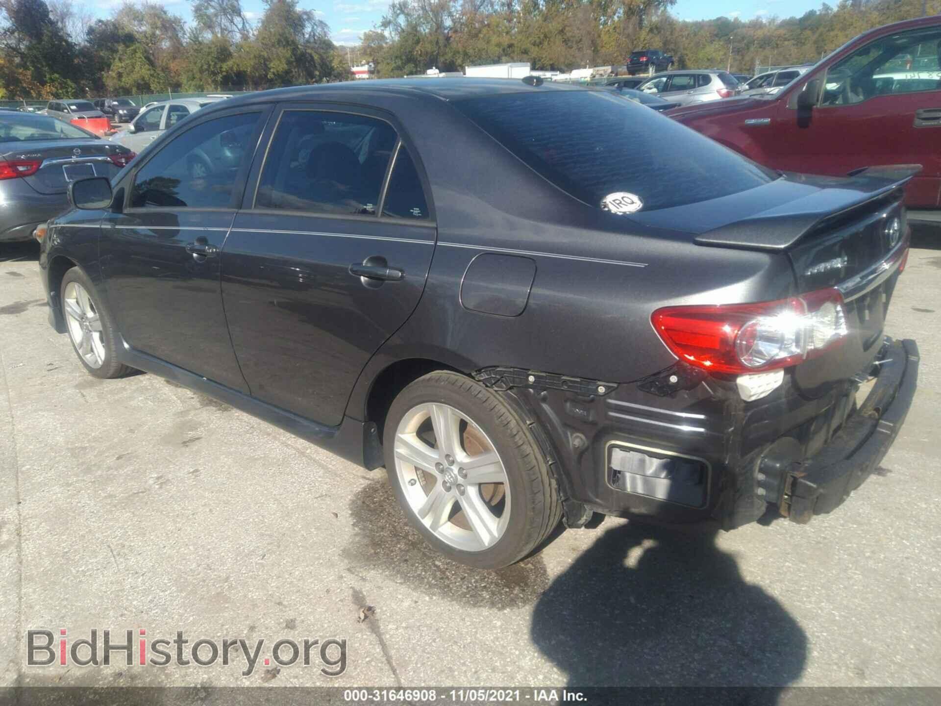2013 TOYOTA COROLLA - VIN: 2T1BU4EEXDC031647 - Фото 3